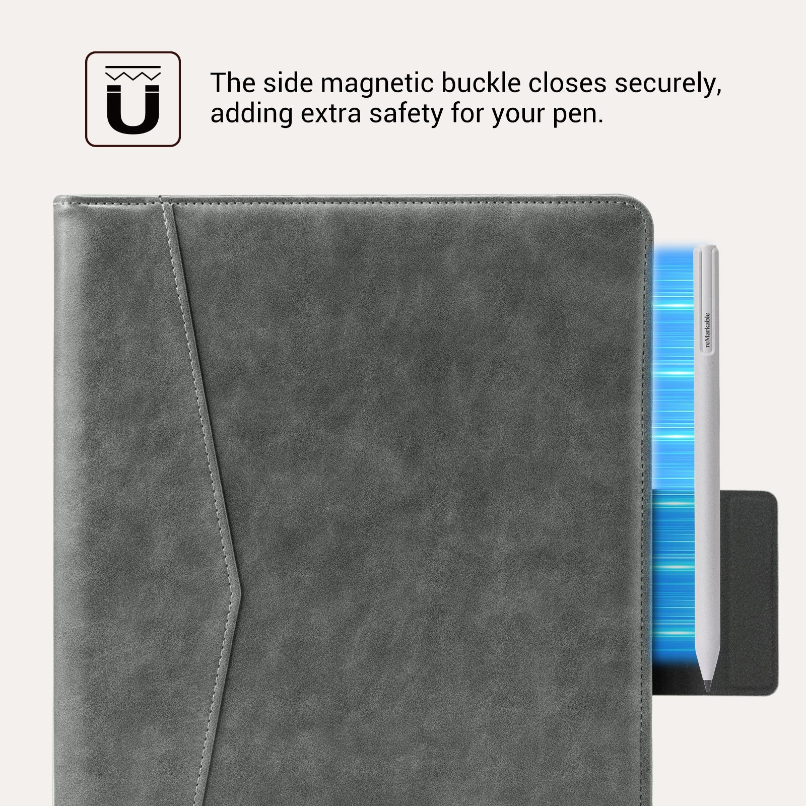 Essentials Leather reMarkable Pro-Edge#Color_Gray