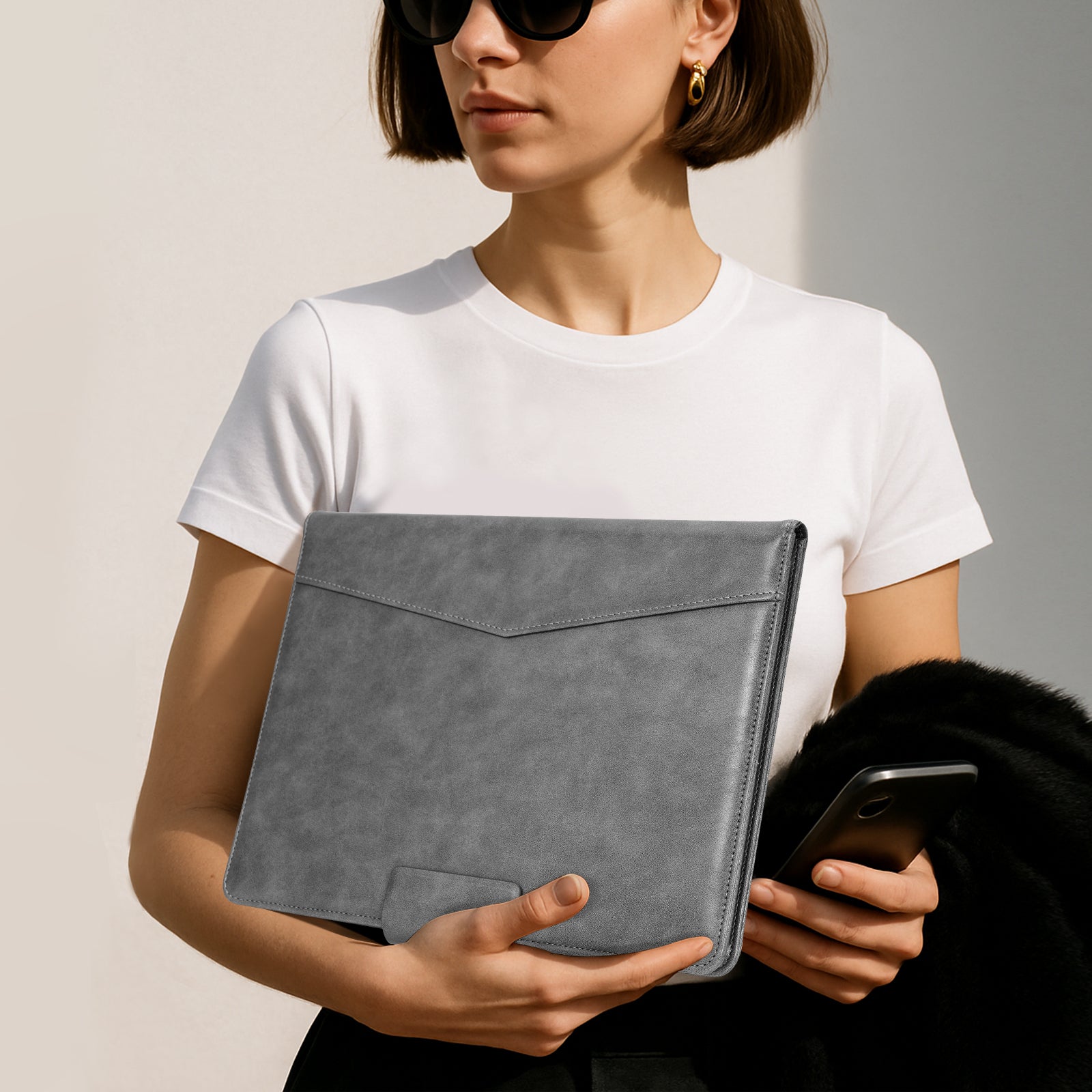 Essentials Leather reMarkable Pro-Edge#Color_Gray