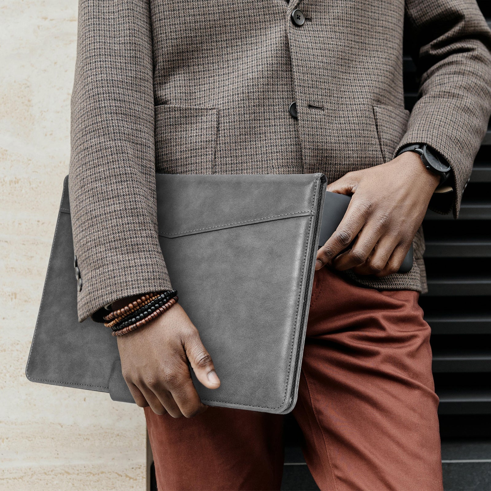 Essentials Leather reMarkable Pro-Edge#Color_Gray