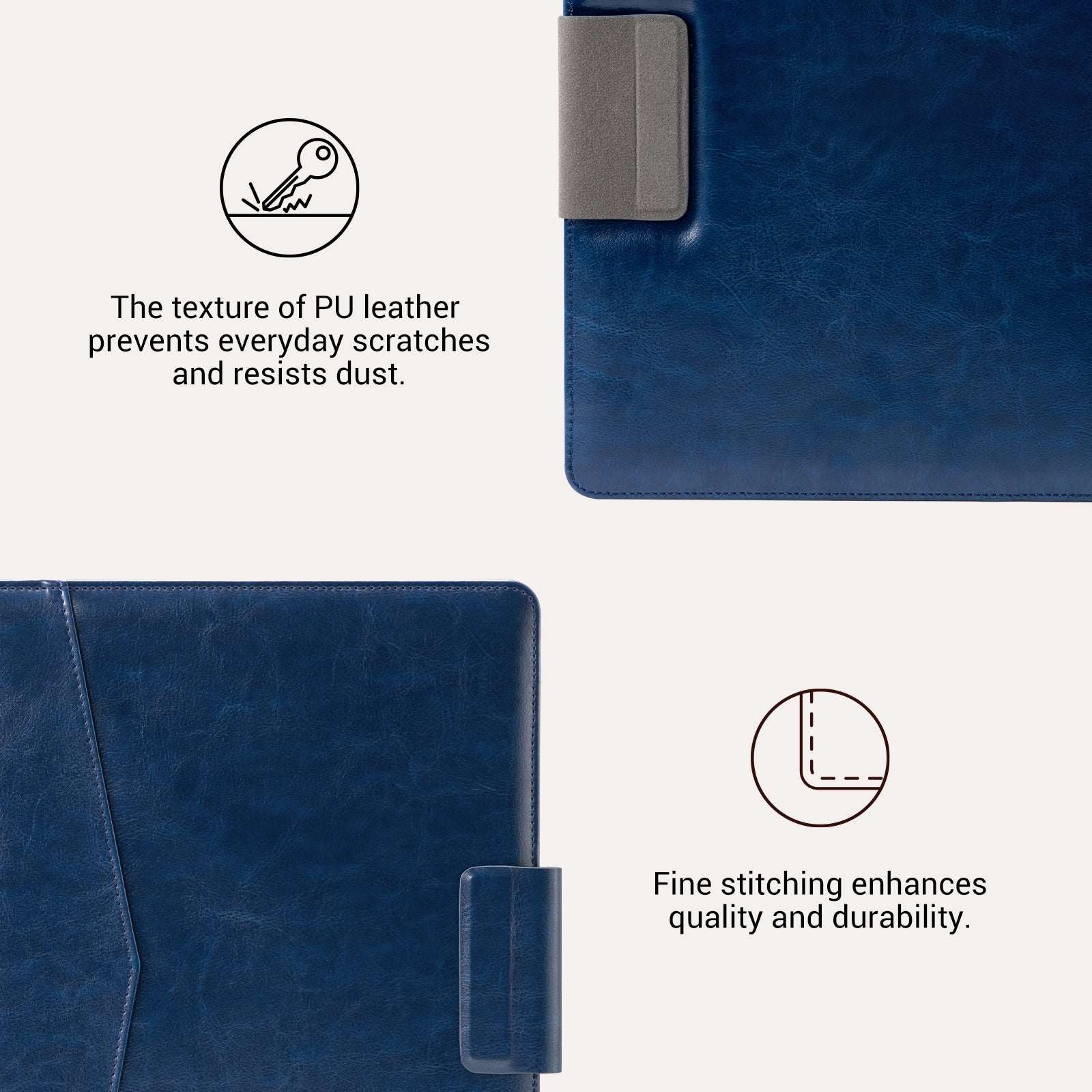 Essentials Leather reMarkable Pro-Edge#Color_Navy Blue