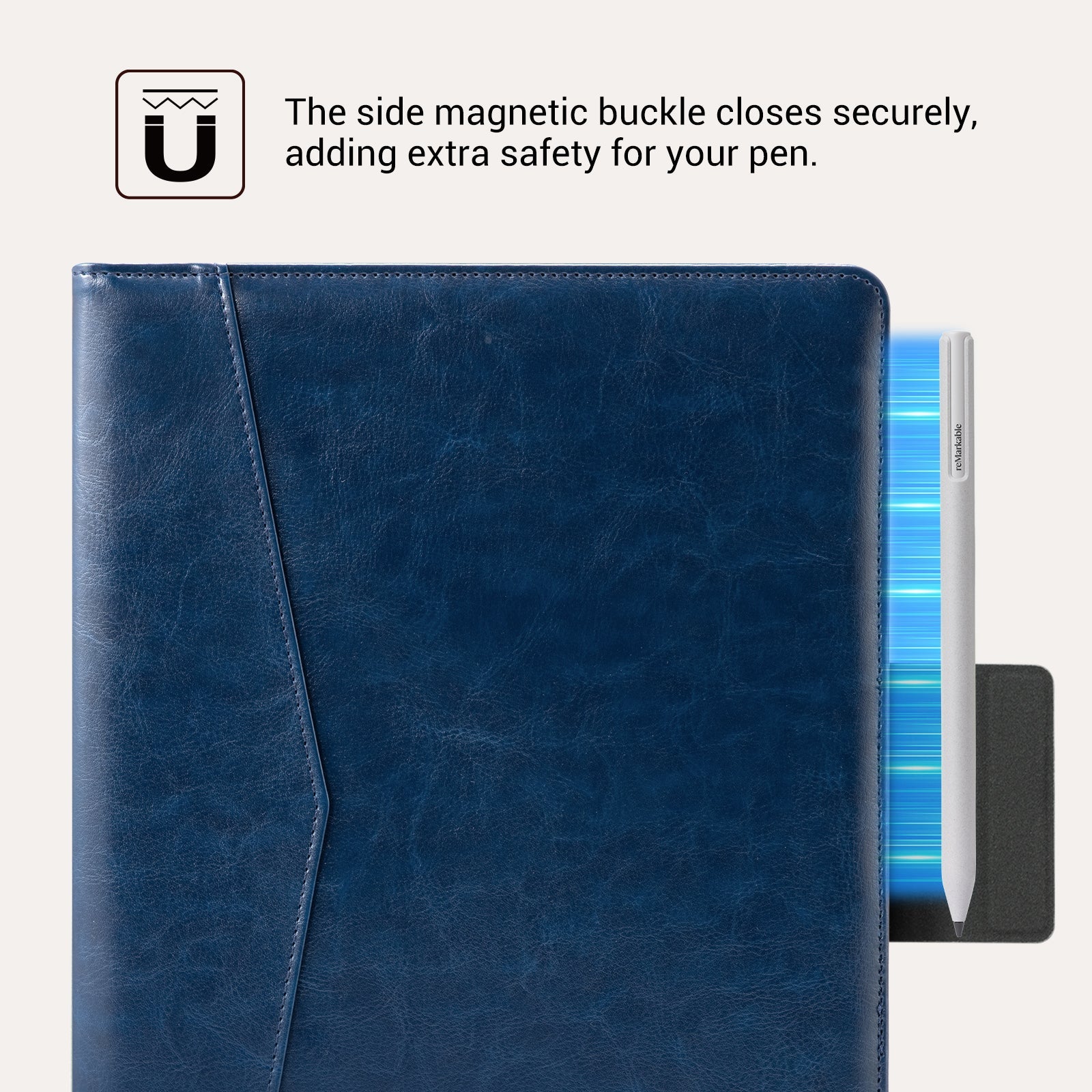 Essentials Leather reMarkable Pro-Edge#Color_Navy Blue