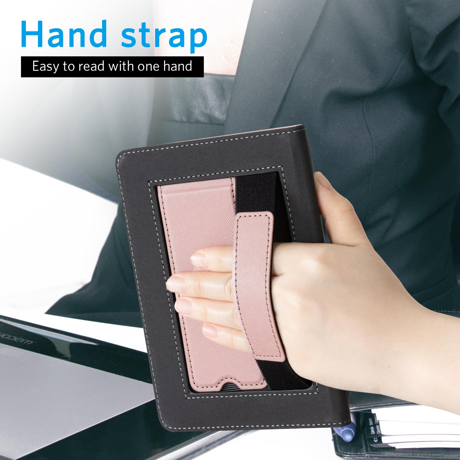 Essentials Luminous Bloom 6 Inch Kindle Stand#Color_Rose Gold