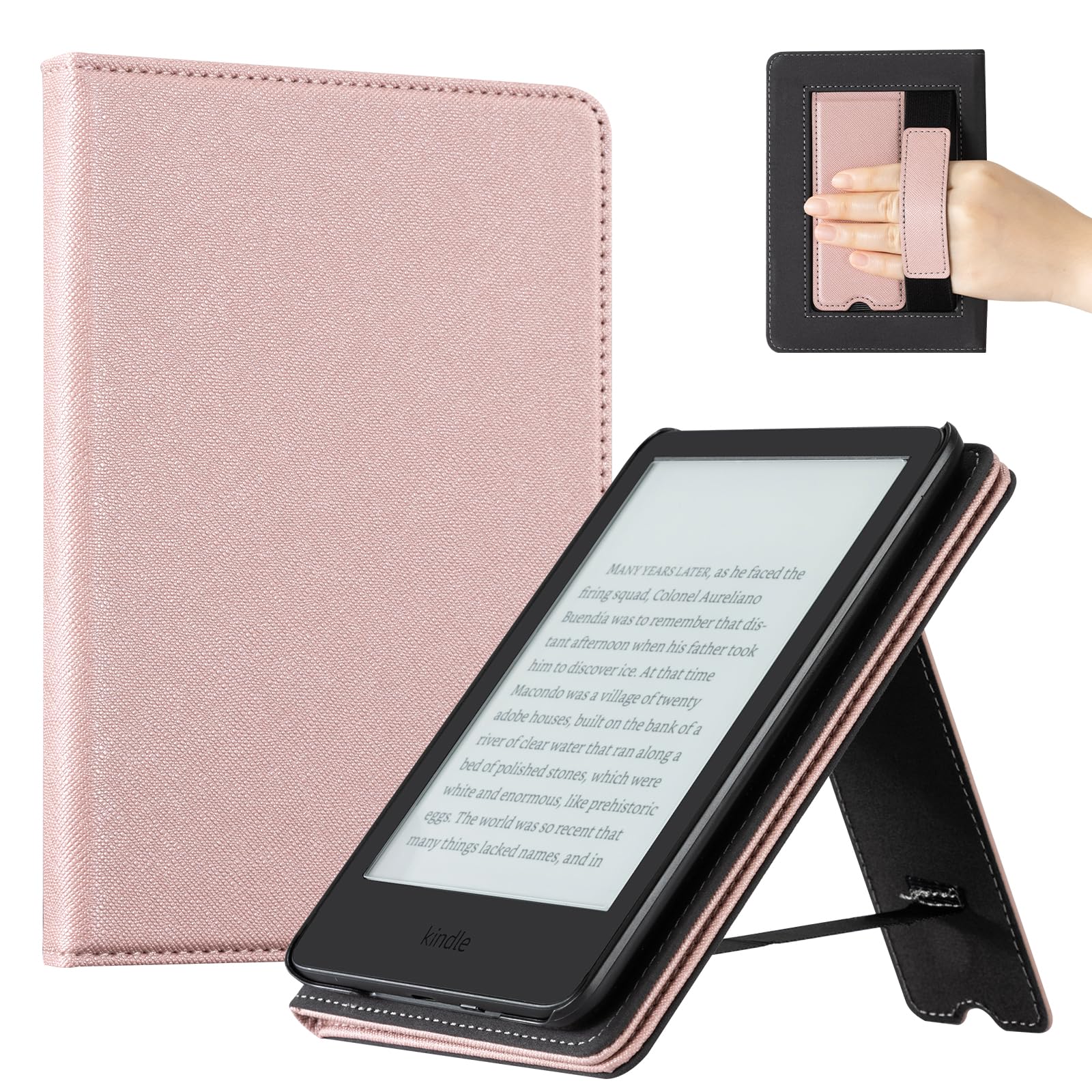 Essentials Luminous Bloom 6 Inch Kindle Stand#Color_Rose Gold