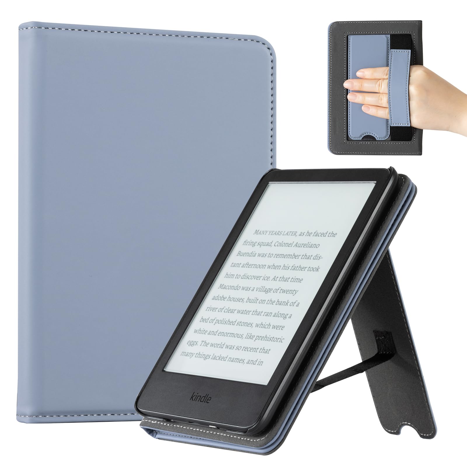 Essentials Luminous Bloom 6 Inch Kindle Stand#Color_Skin Like Purple