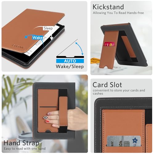 Kindle Paperwhite 12th Gen (2024 7 inch) stand#Color_Lychee Brown