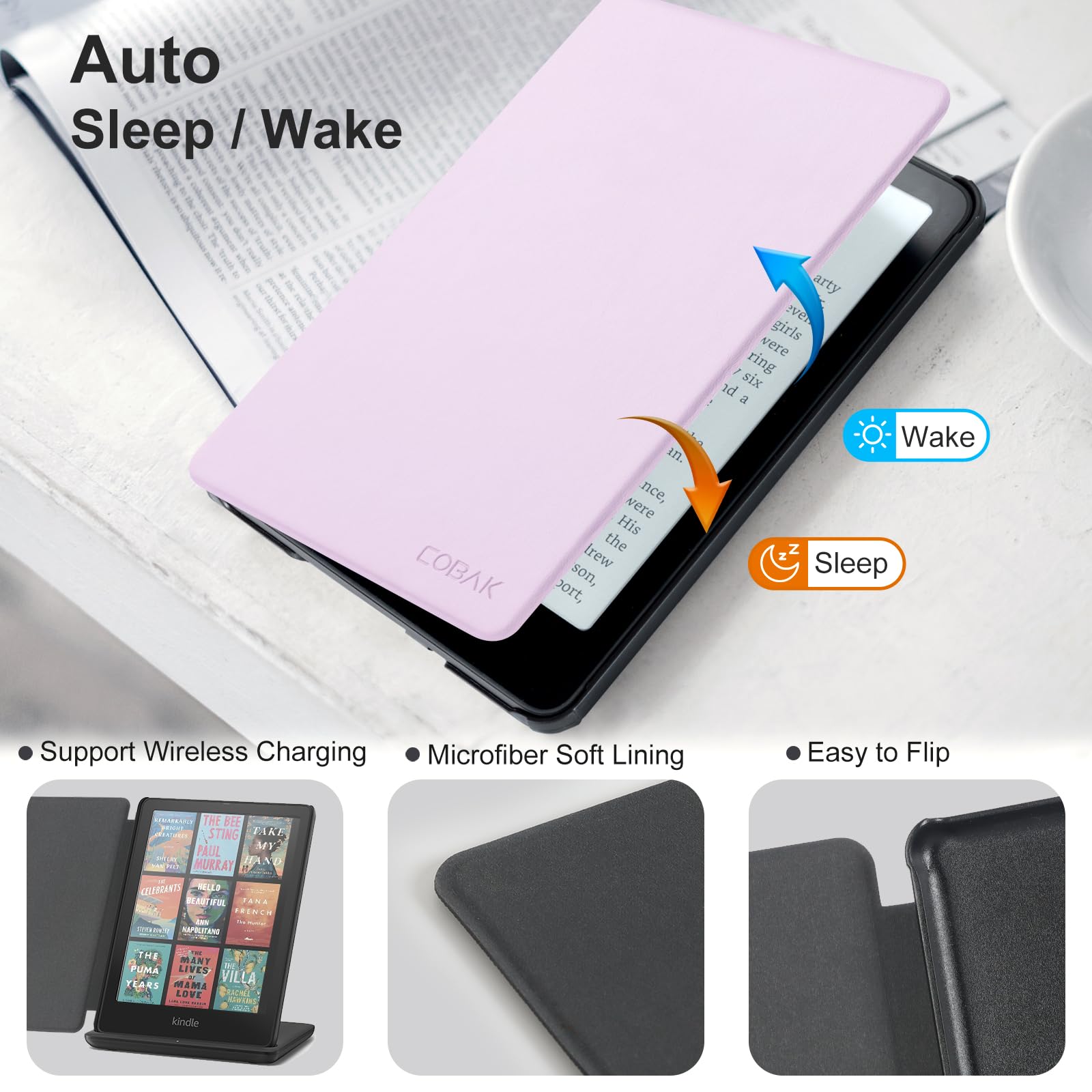 Essentials Mag Ring Kindle Paper White 6th-Magnetic#Color_Gray Violet