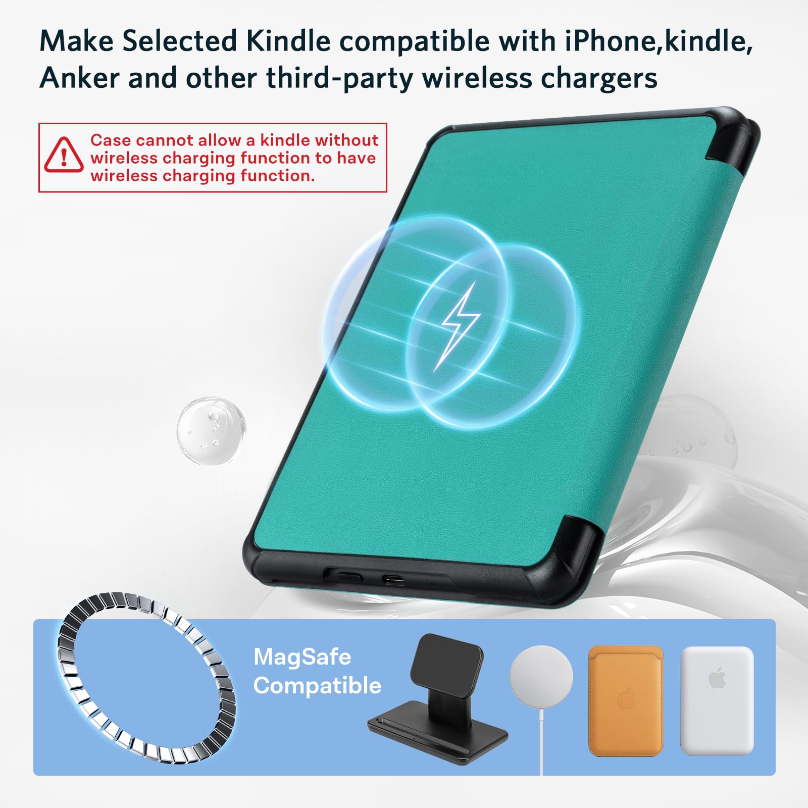 Essentials Mag Ring Kindle Paper White 6th-Magnetic#Color_Jade