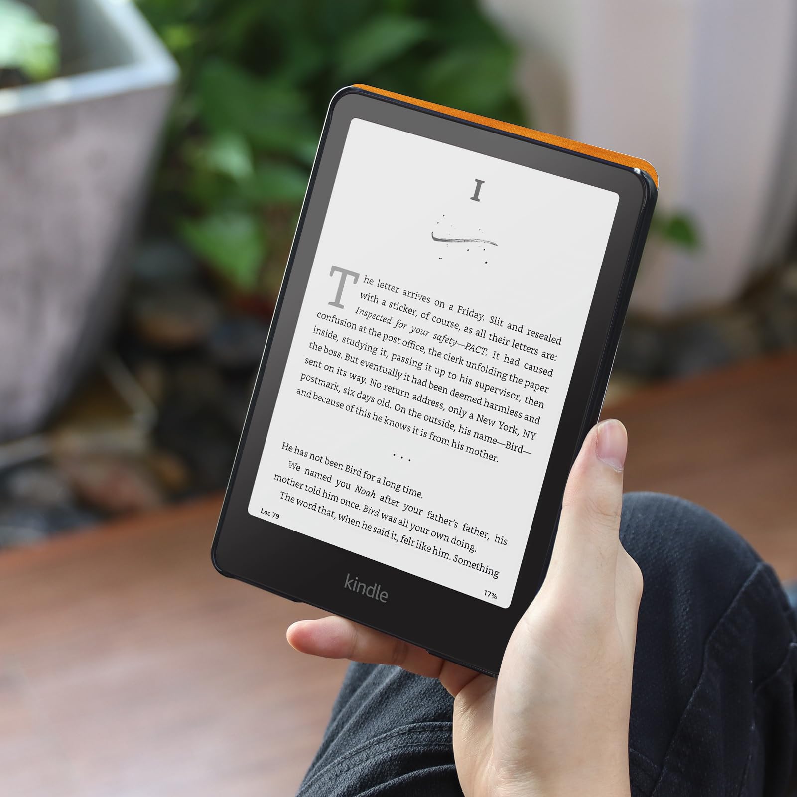 Essentials Mag Ring Kindle Paper White 6th-Magnetic#Color_Orange