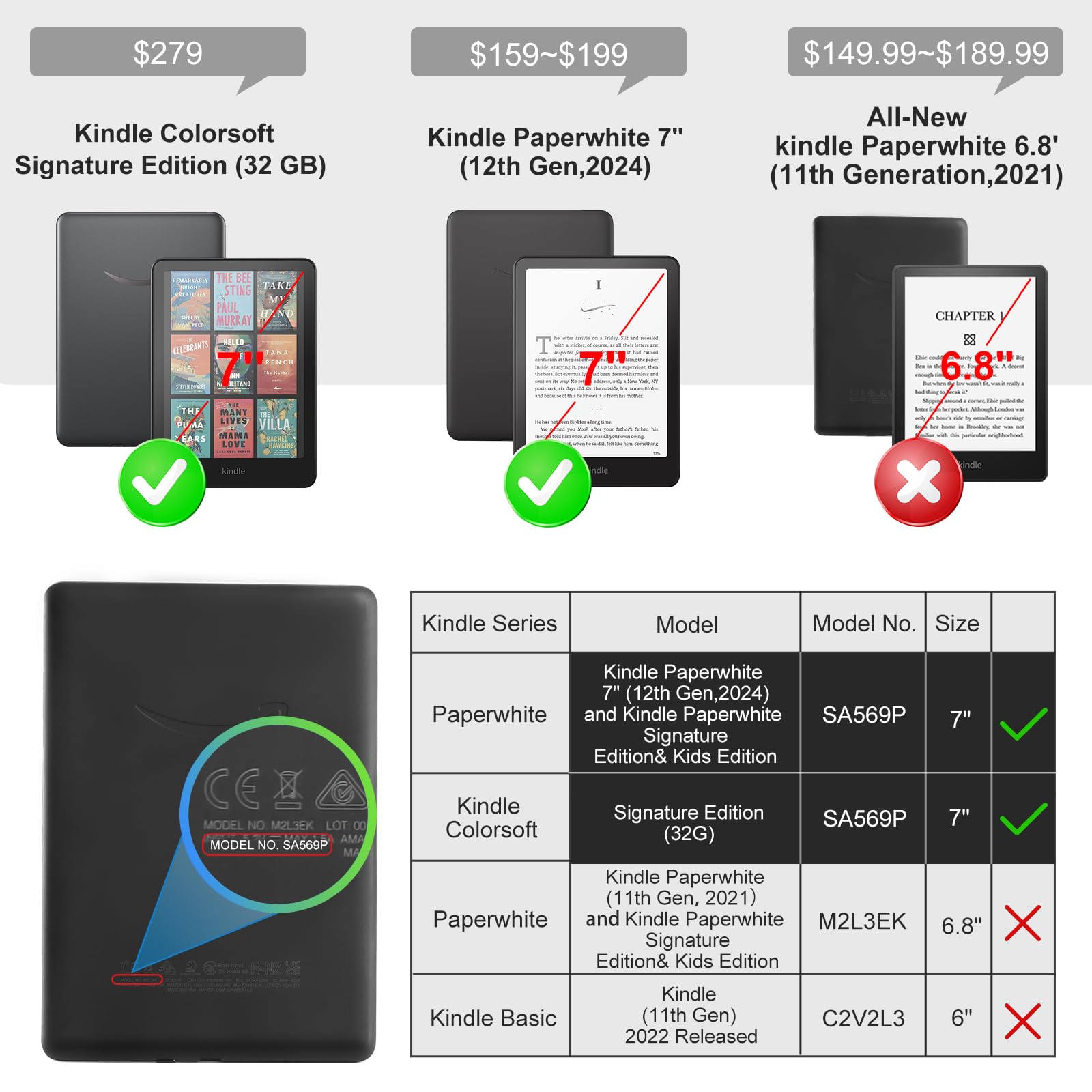 Essentials Mag Ring Kindle Paper White 6th-Magnetic#Color_Raspberry