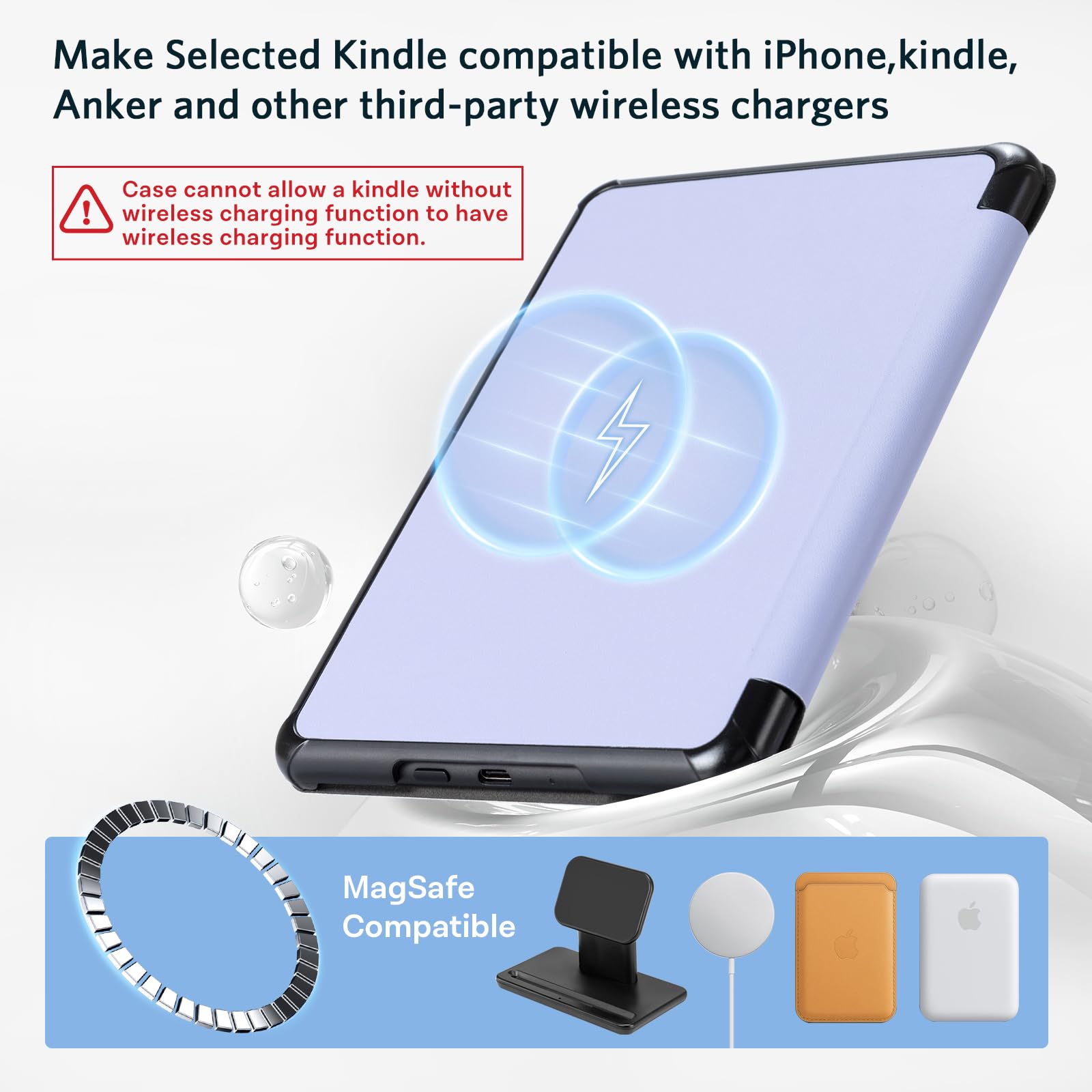 Essentials Mag Ring Kindle Paper White 6th-Magnetic#Color_Violet