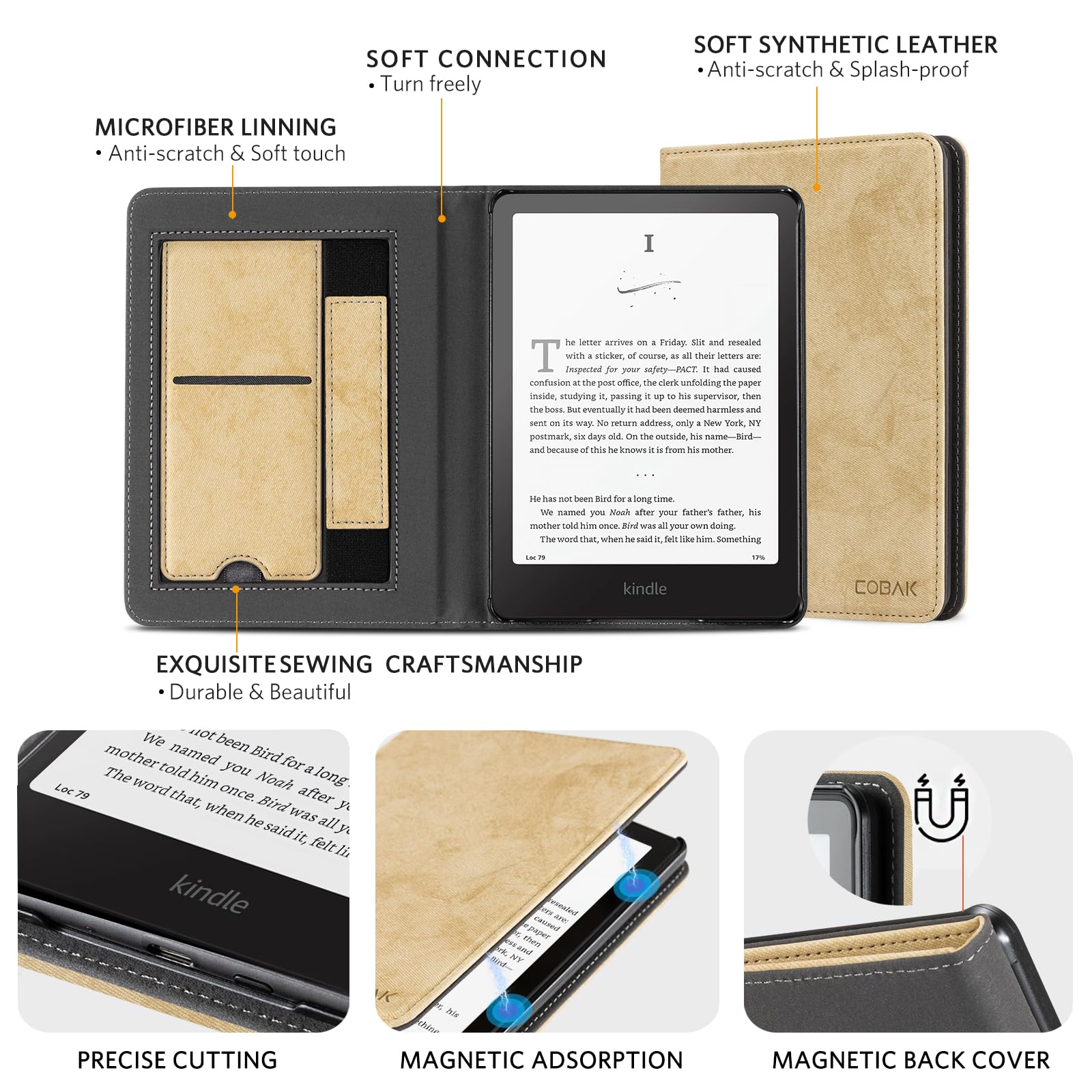 Kindle Paperwhite 12th Gen (2024 7 inch) stand#Color_Linen