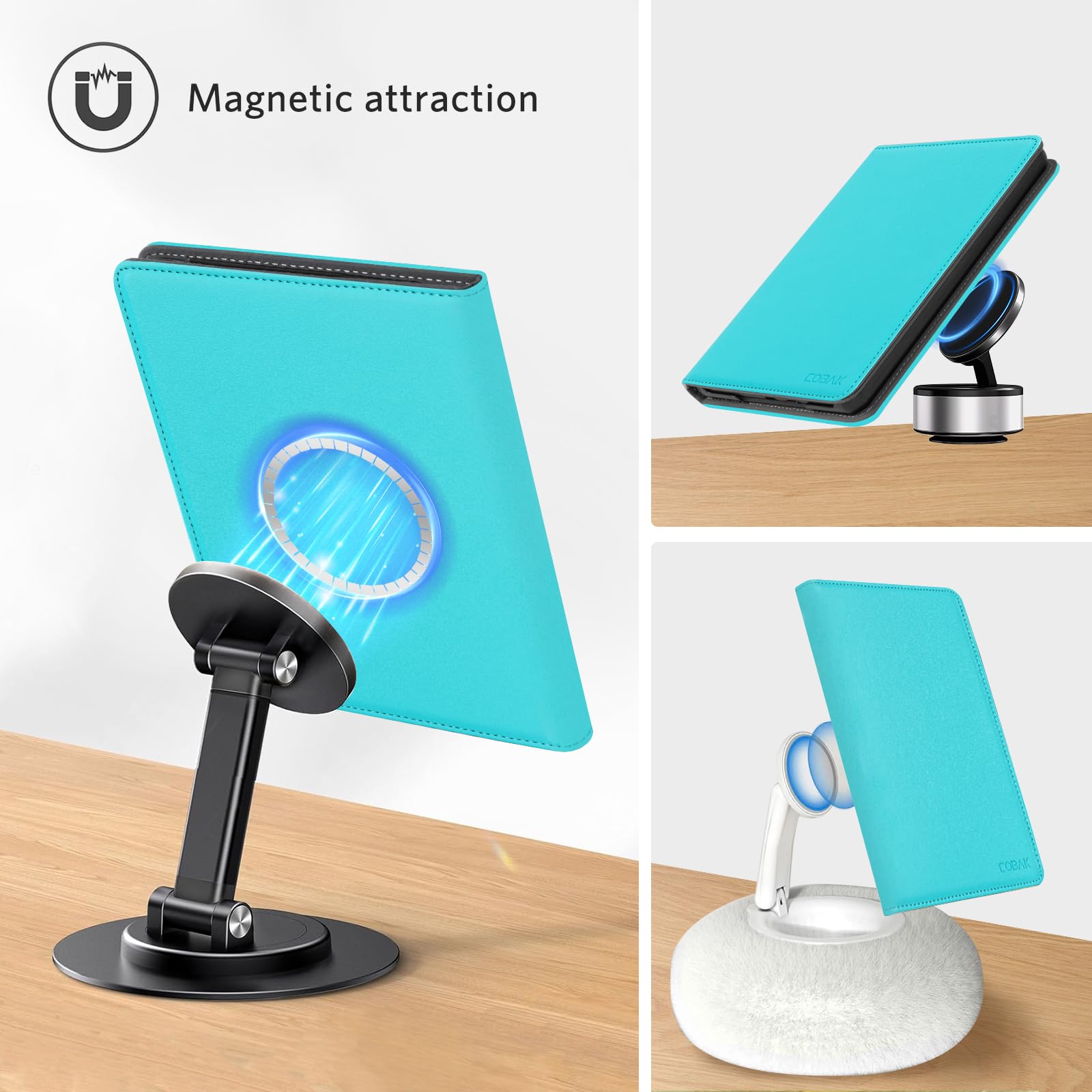 Kindle Paperwhite 12th Gen (2024 7 inch) stand#Color_Turquoise Blue