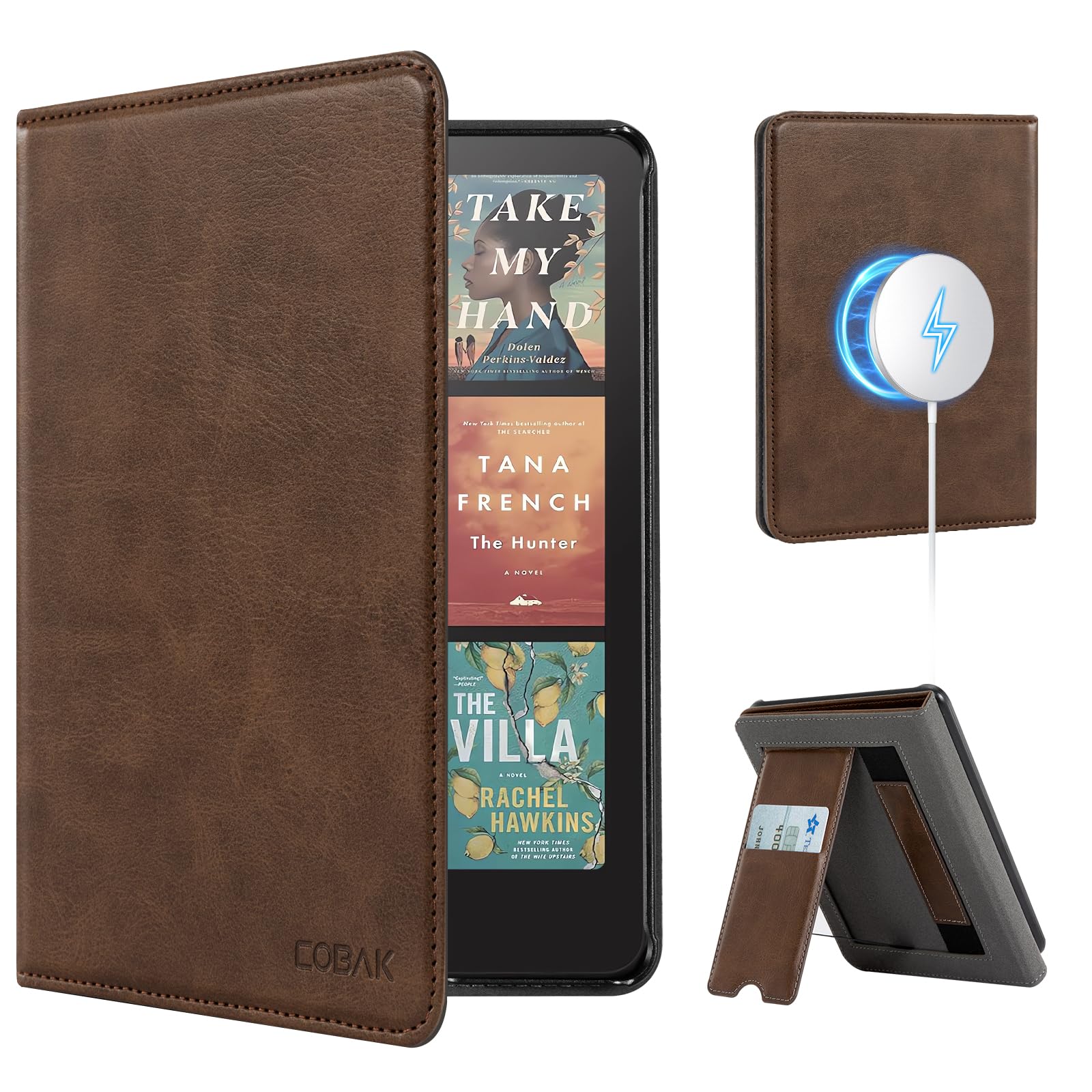 Kindle Paperwhite 12th Gen (2024 7 inch) stand#Color_Cowhide Brown