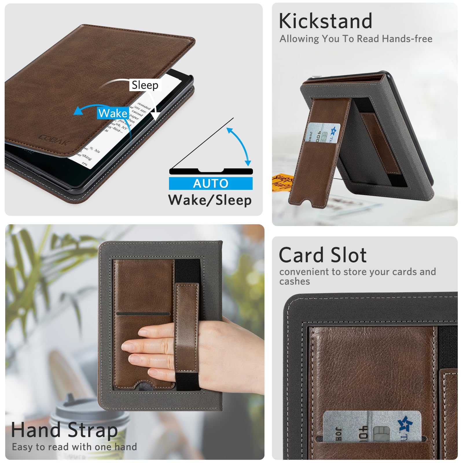 Kindle Paperwhite 12th Gen (2024 7 inch) stand#Color_Cowhide Brown