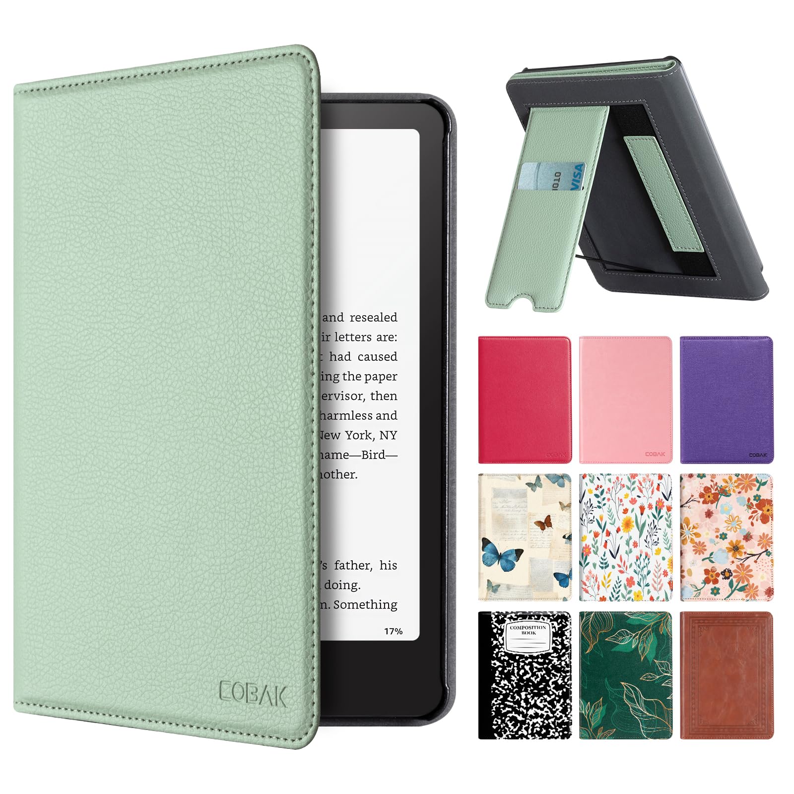 Kindle Paperwhite 12th Gen (2024 7 inch) stand#Color_Sage Green