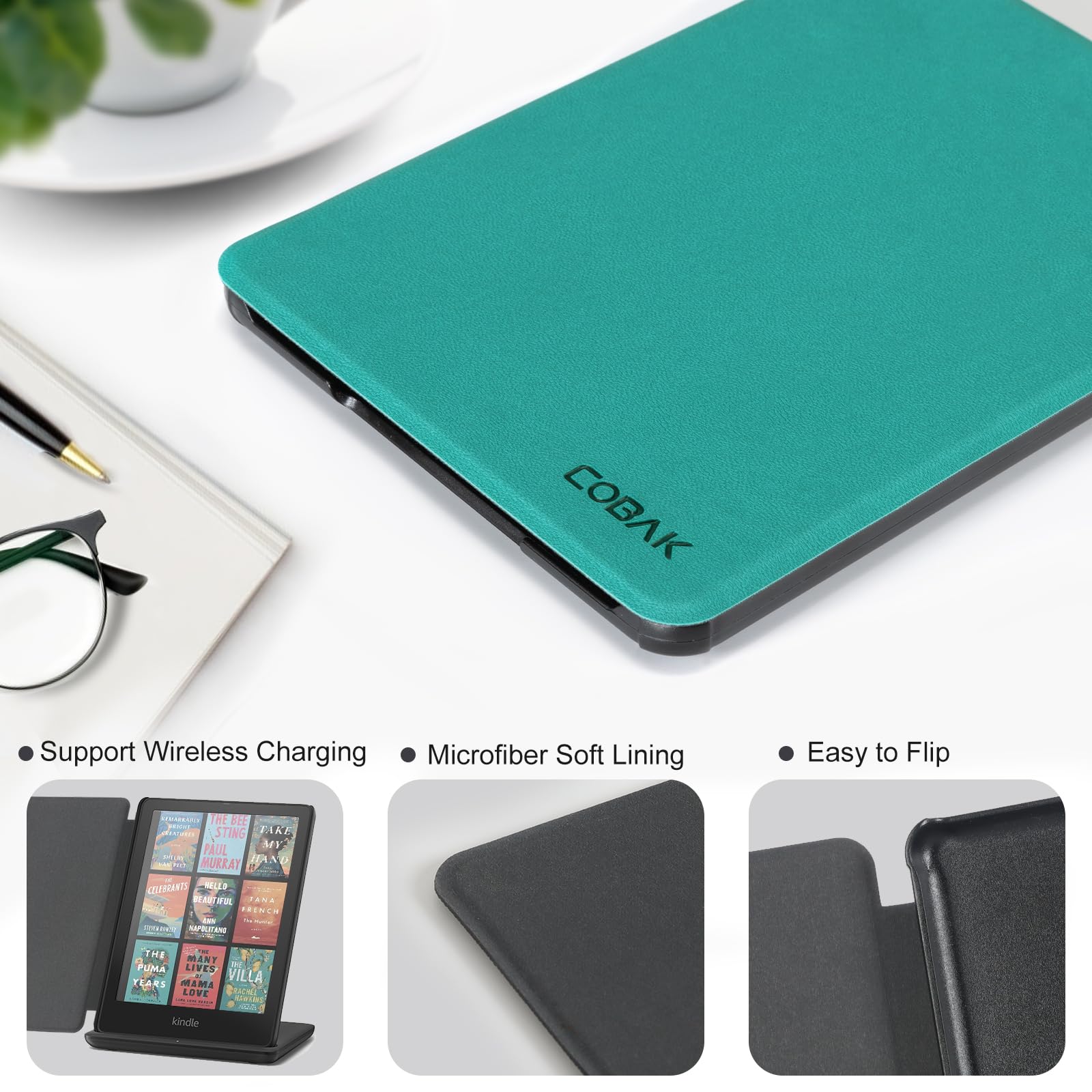 Essentials Vibrant Garden Kindle Paperwhite 6 Basic#Color_Jade