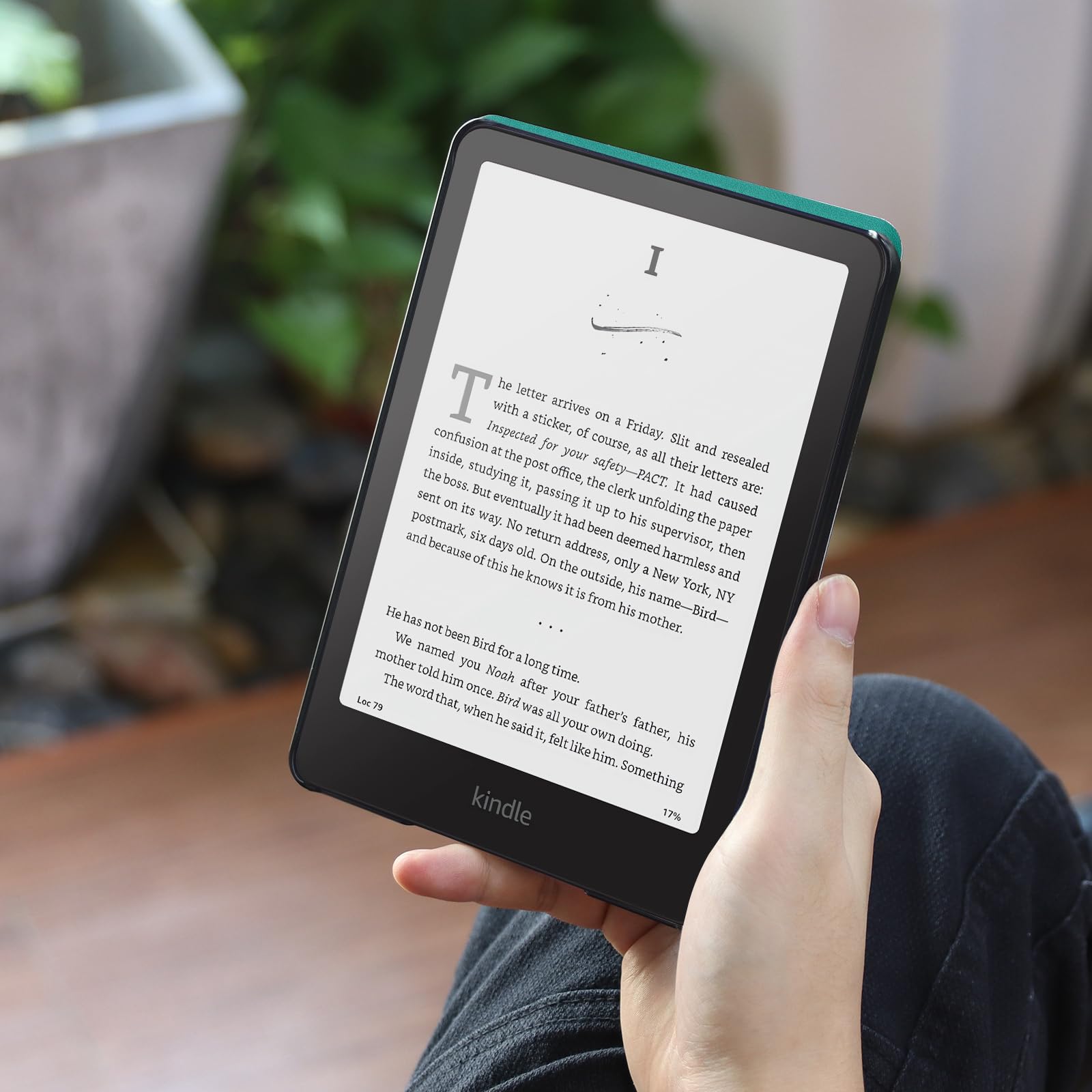 Essentials Vibrant Garden Kindle Paperwhite 6 Basic#Color_Jade