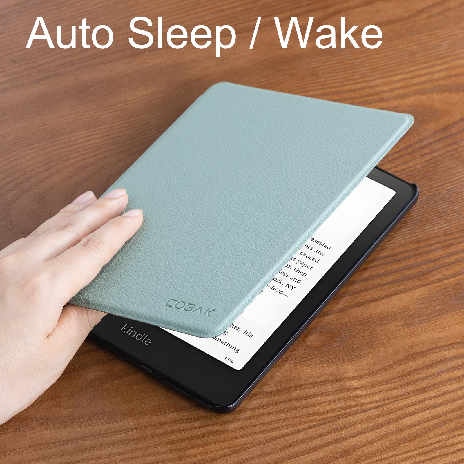 Essentials Vibrant Garden Kindle Paperwhite 6 Basic#Color_Sage Green