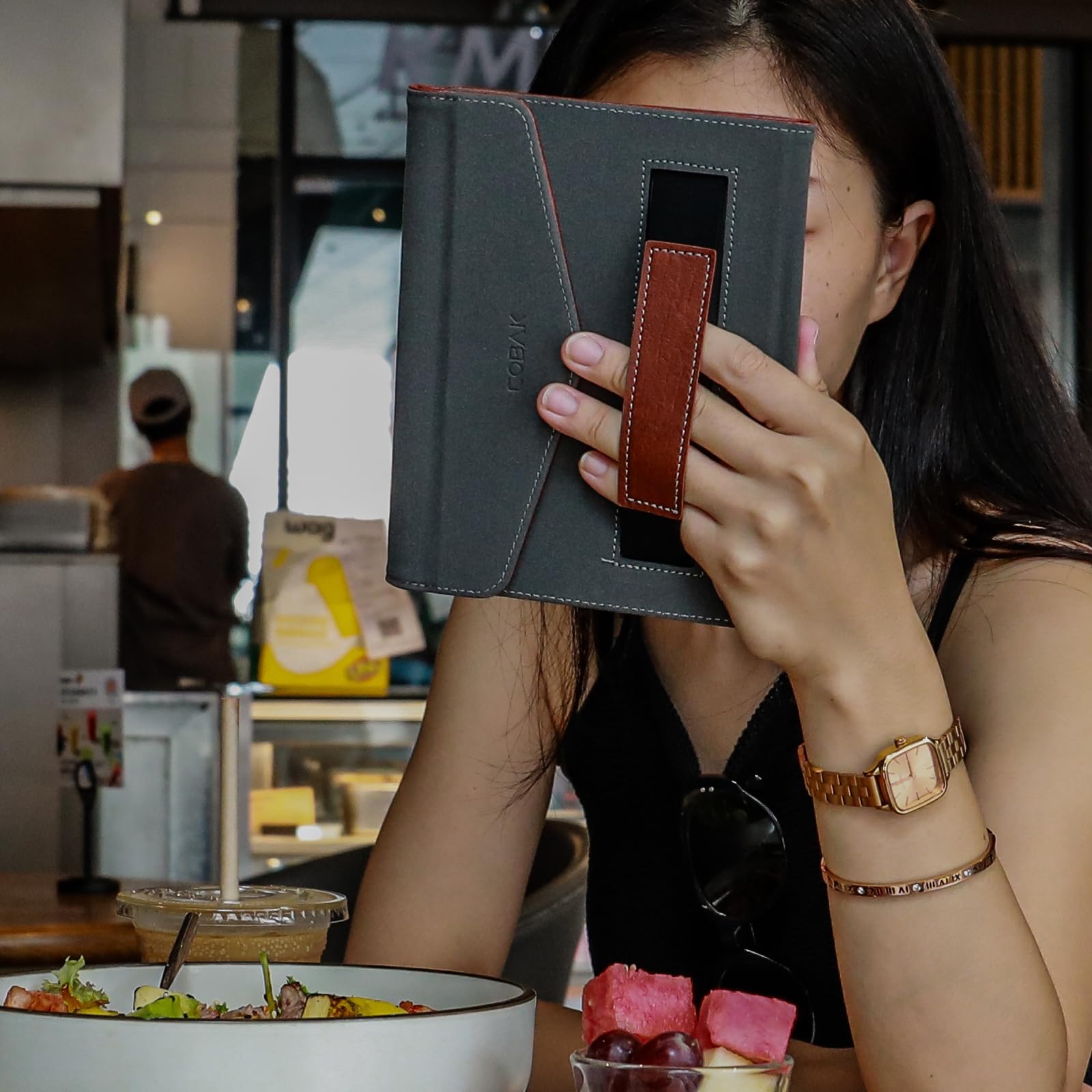 Essentials Vintage Kindle Paper White 6th-Buckle Style#Color_Brown