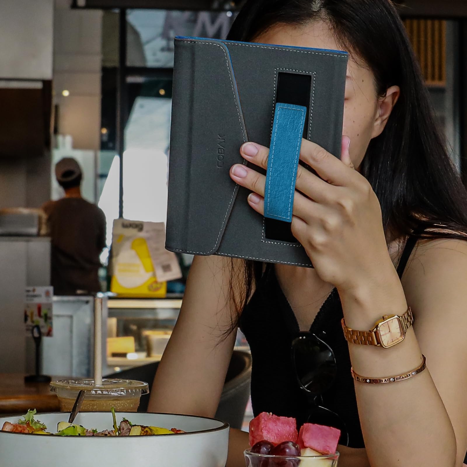 Essentials Vintage Kindle Paper White 6th-Buckle Style#Color_Blue