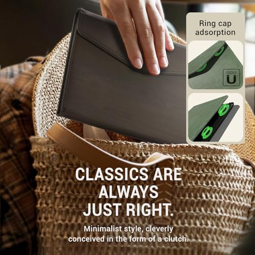 Essentials Vintage Kindle Paper White 6th-Buckle Style#Color_Dark Brown