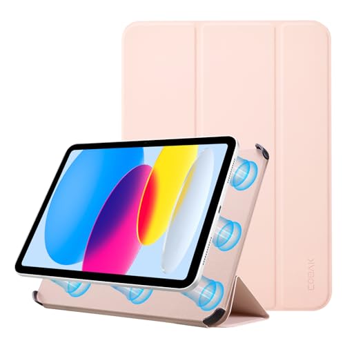 Essentials iPad (A16) tri-fold-Magnetic#Color Pink