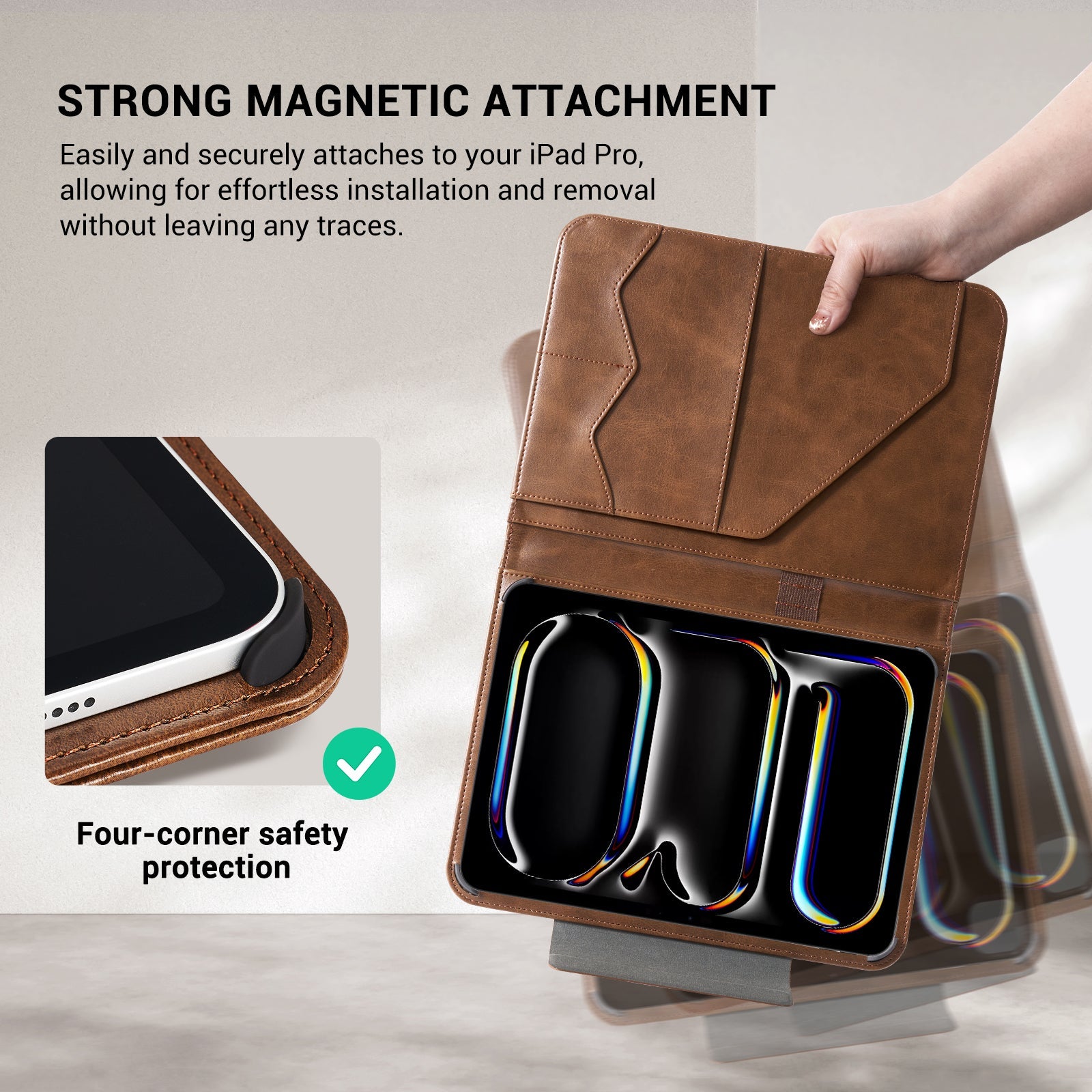 Essentials iPad Pro 11 inch 2024 Edge#Color_Brown