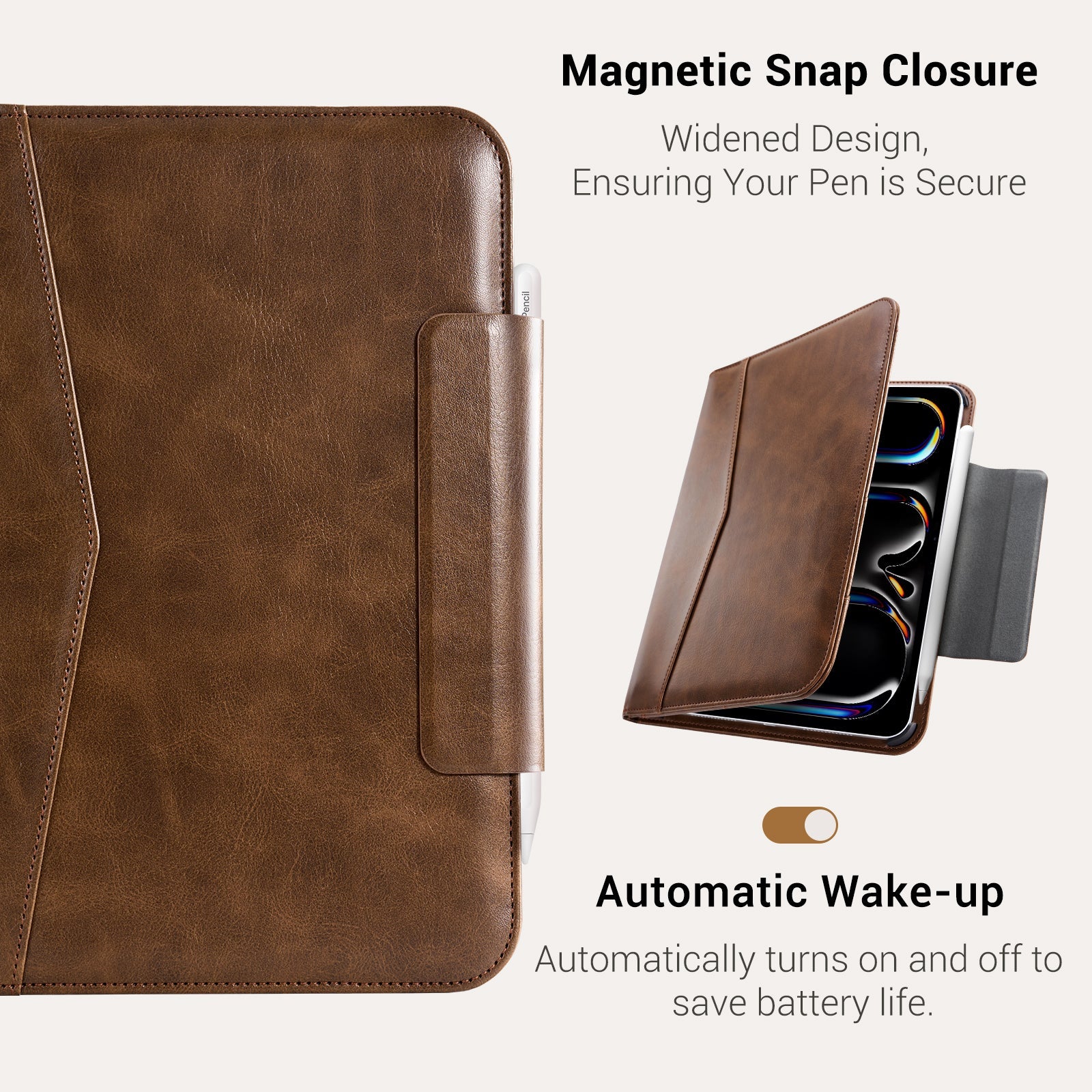 Essentials iPad Pro 11 inch 2024 Edge#Color_Brown