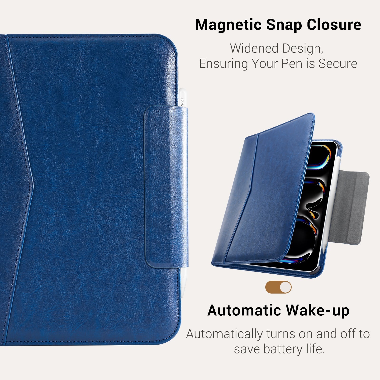 Essentials iPad Pro 11 inch 2024 Edge#Color_Navy Blue