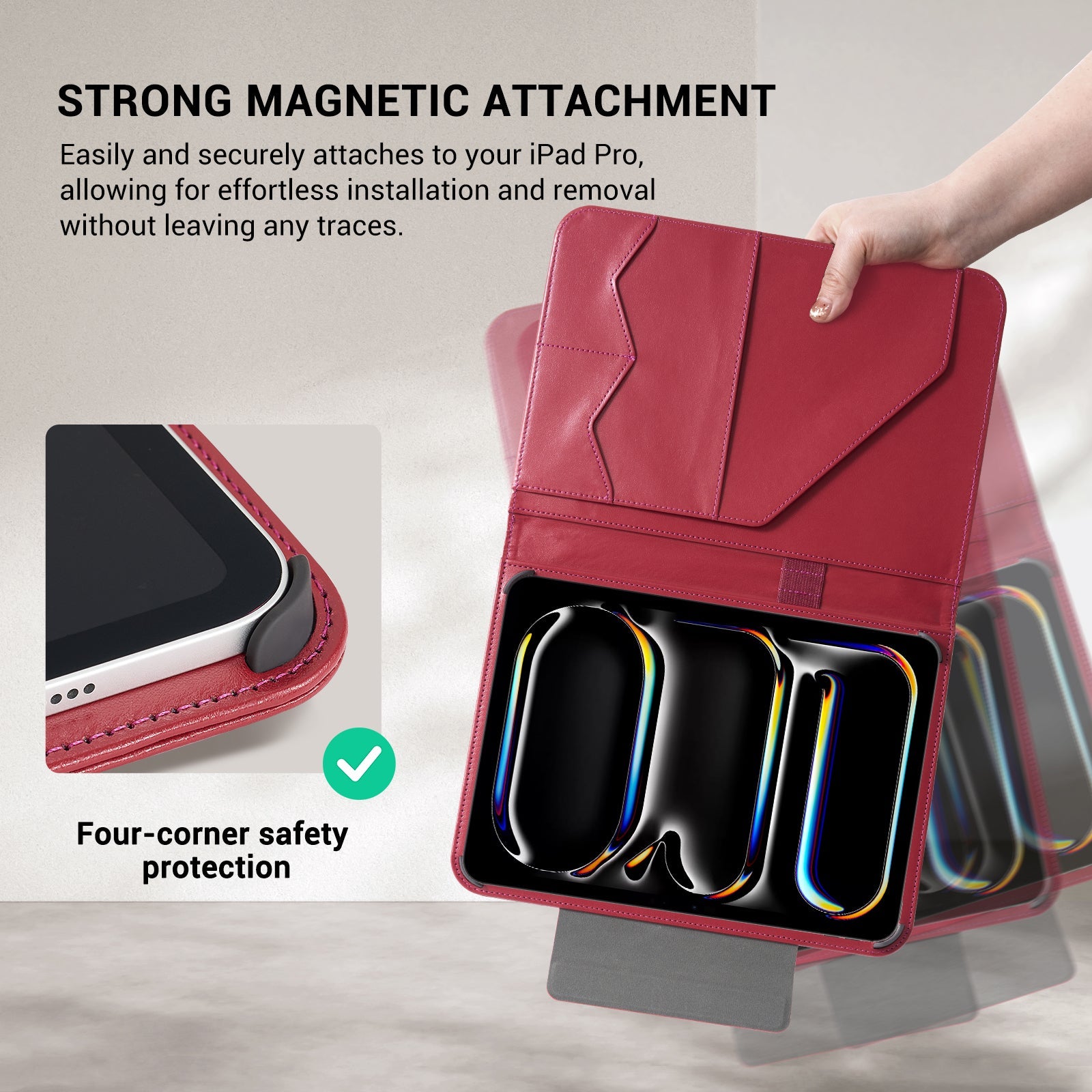 Essentials iPad Pro 11 inch 2024 Edge#Color_Red
