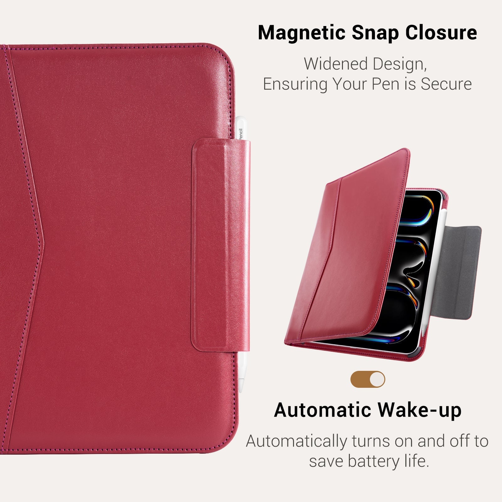 Essentials iPad Pro 11 inch 2024 Edge#Color_Red