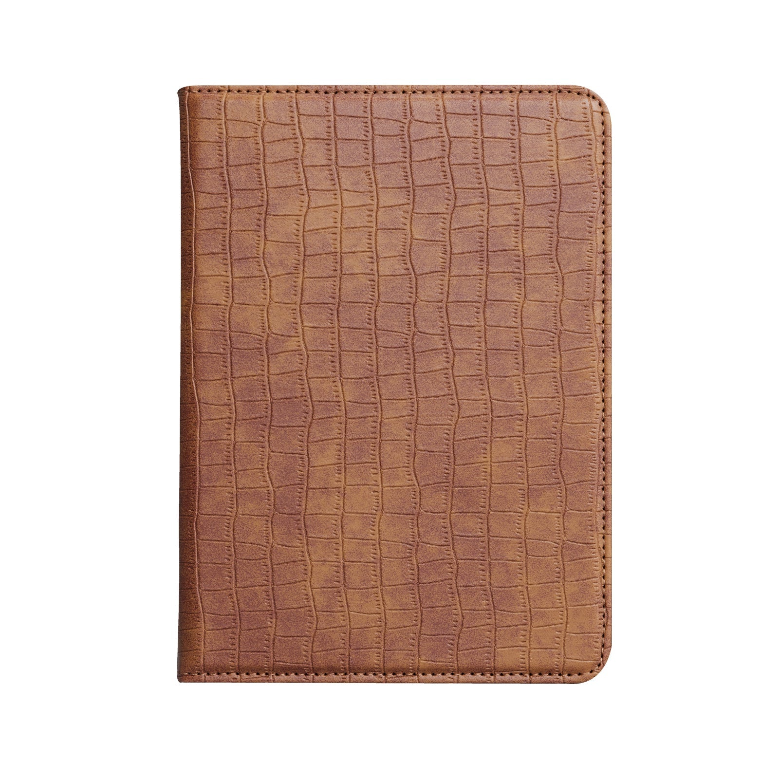 Kindle Basic (2022/2024 6 INCH) Case With Stand#Color_Croco Brown