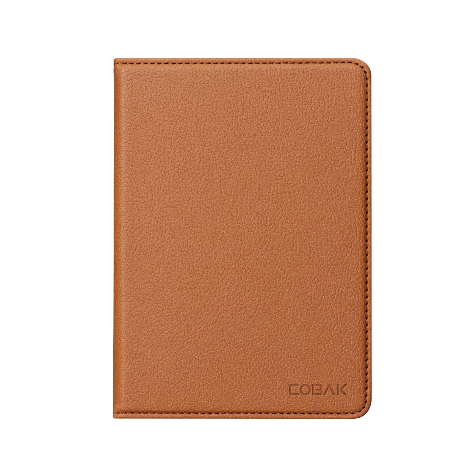Kindle Basic (2022/2024 6 INCH) Case With Stand#Color_Lychee Texture Brown