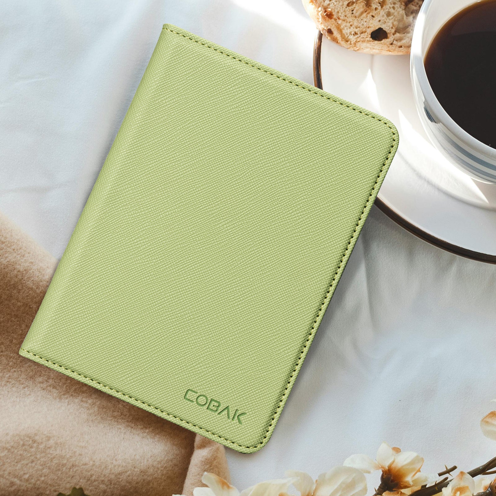 Kindle Basic (2022/2024 6 INCH) Case With Stand#Color_Matcha
