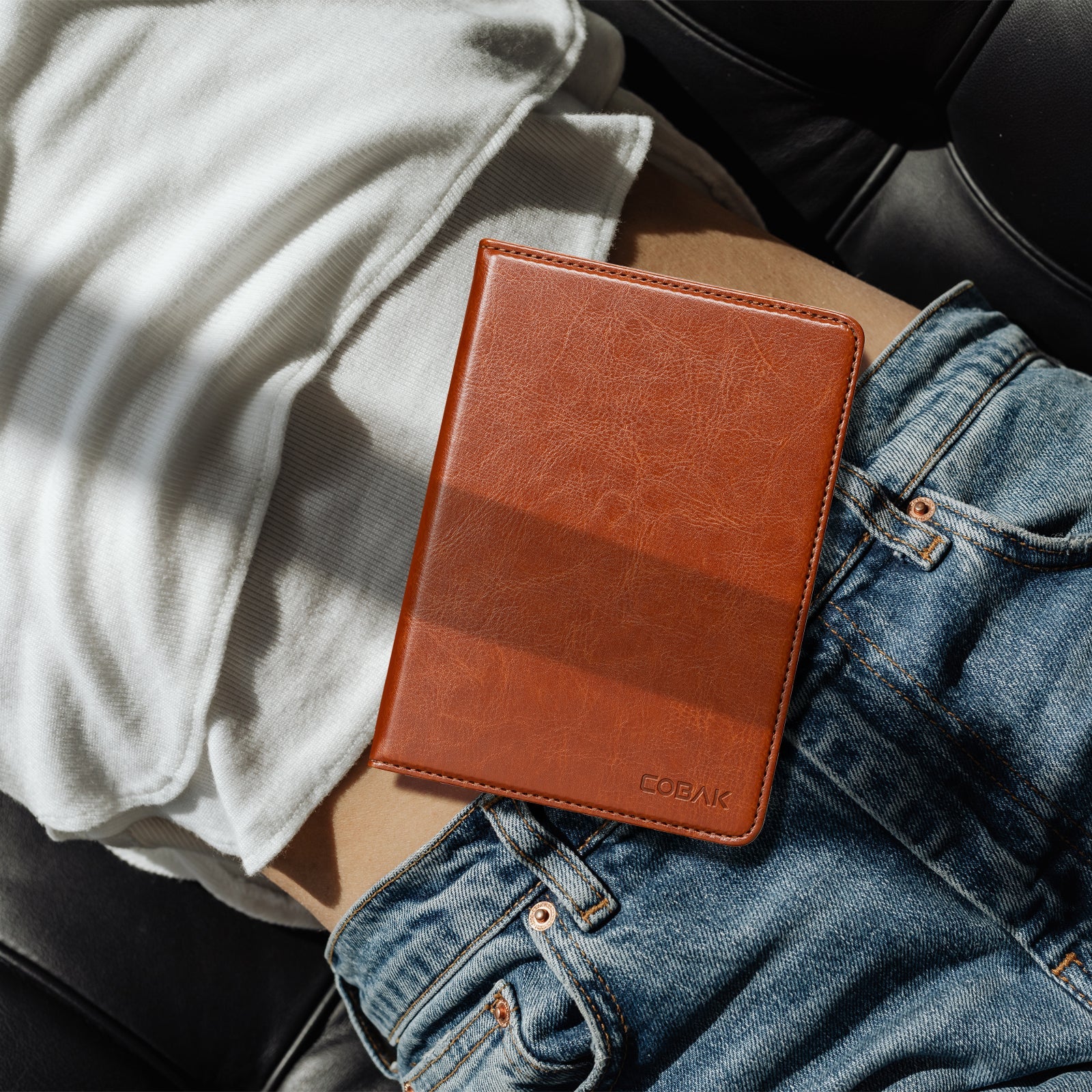 Kindle Basic (2022/2024 6 INCH) Case With Stand#Color_R64 Brown