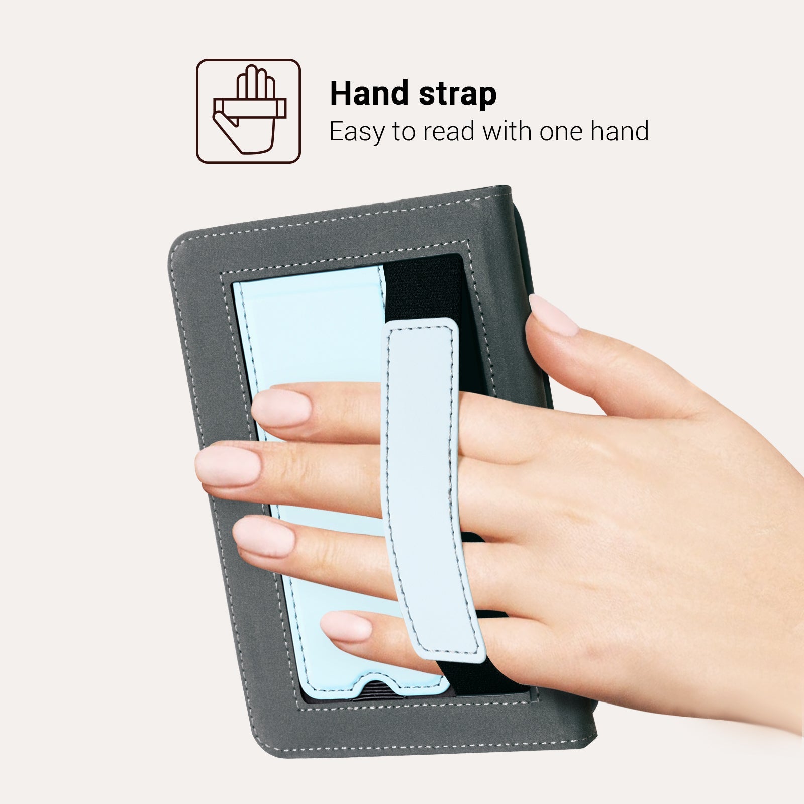 Kindle Basic (2022/2024 6 INCH) Case With Stand#Color_Sky Blue