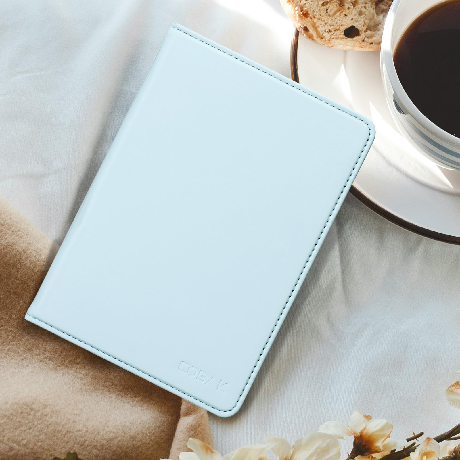 Kindle Basic (2022/2024 6 INCH) Case With Stand#Color_Sky Blue