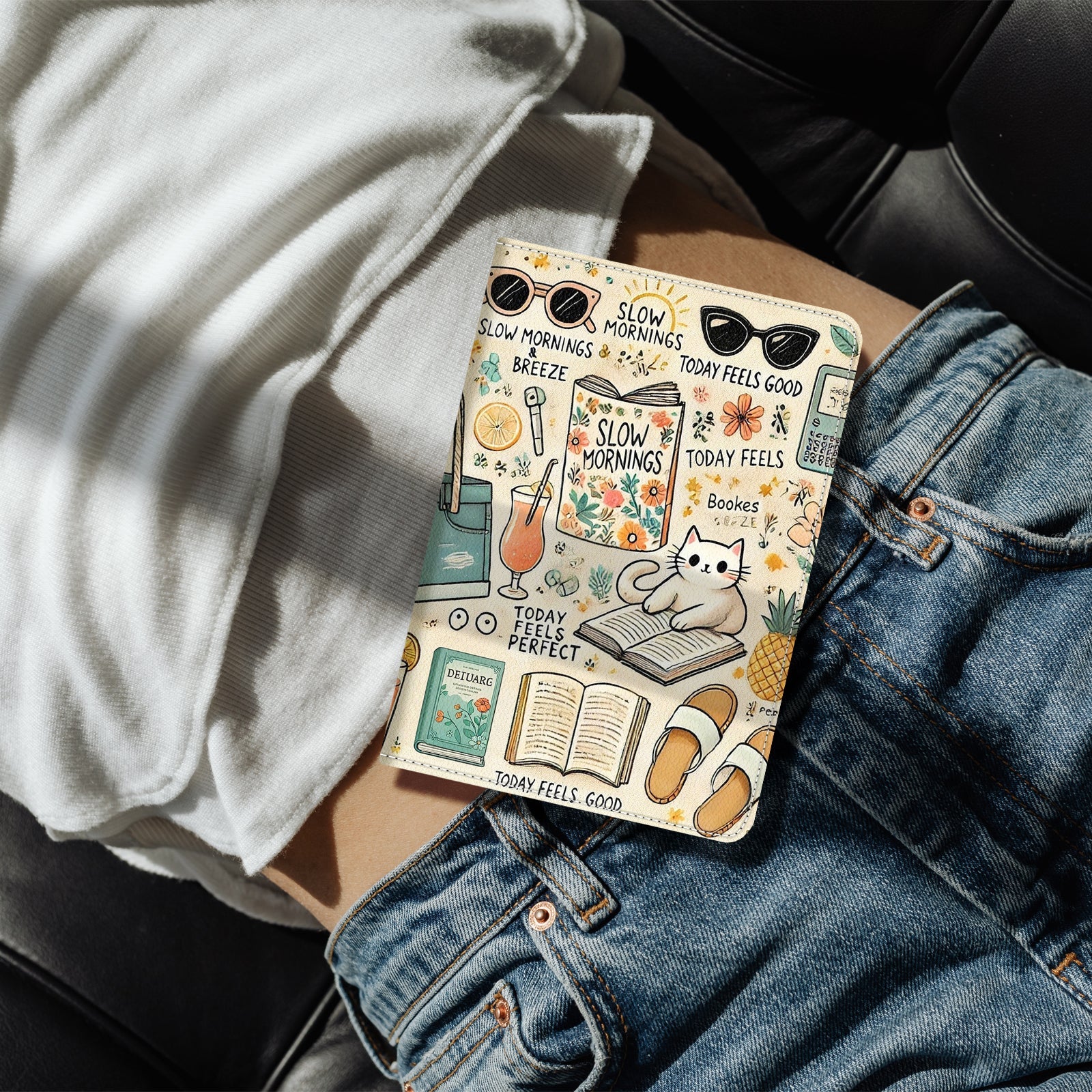 Ego Slow Morning Kindle Basic 6 Inch Case With Stand