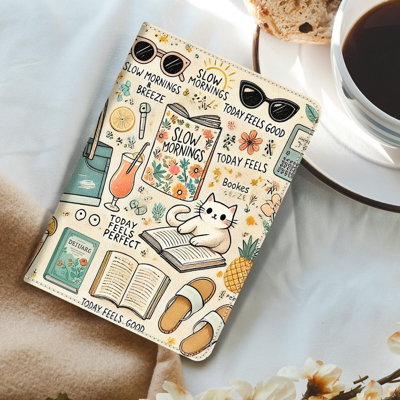 Ego Slow Morning Kindle Basic 6 Inch Case With Stand