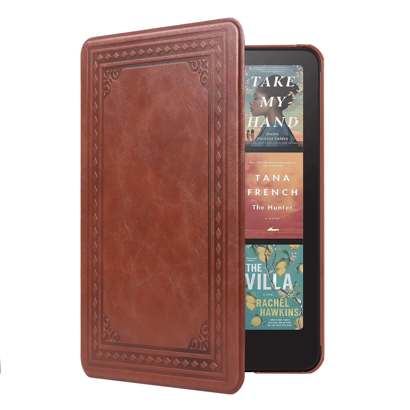 Kindle Paper White 6th-Stand Voltage Case#Color_Cowhide Brown