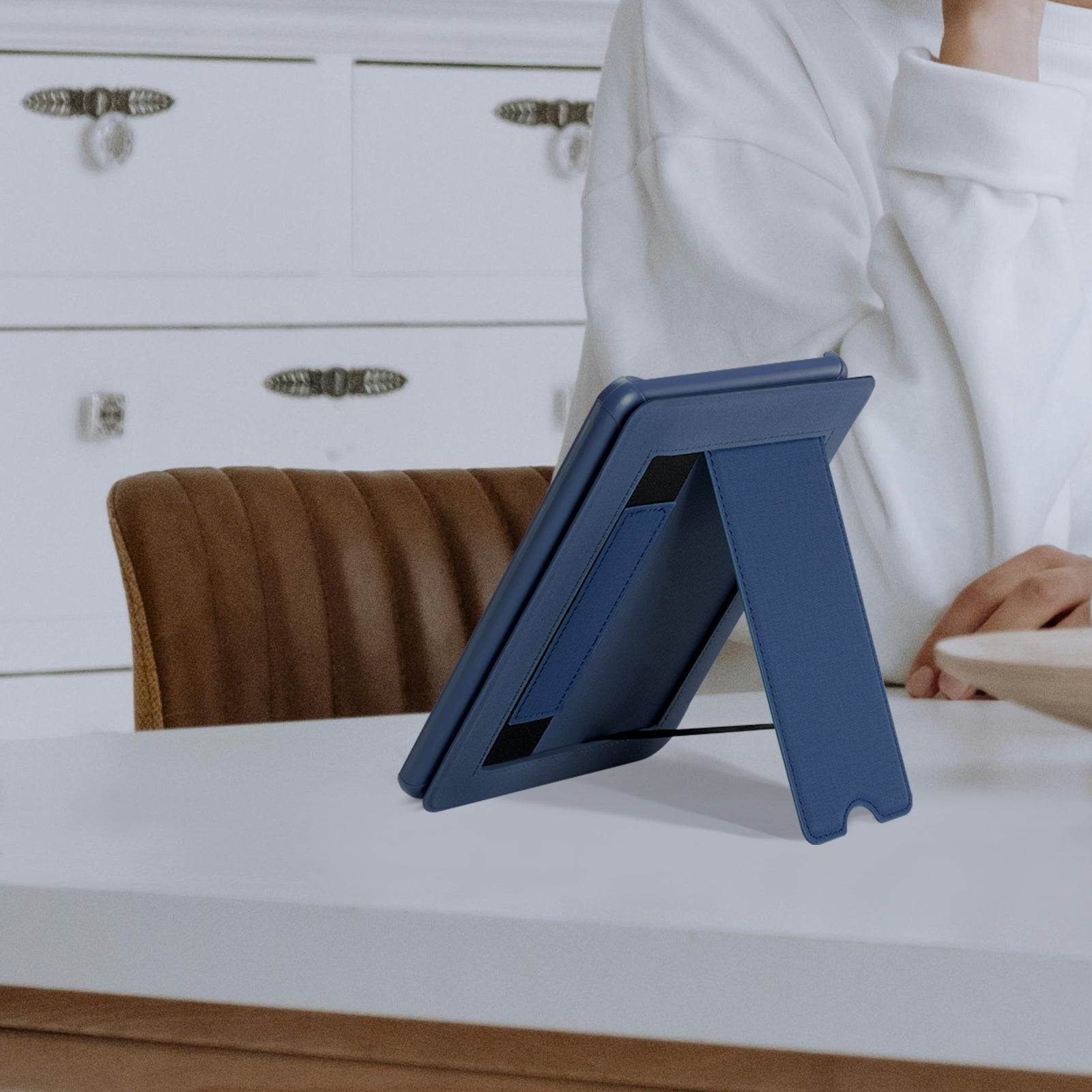 Kindle Paper White 6th-Stand Voltage Case#Color_Dark Blue