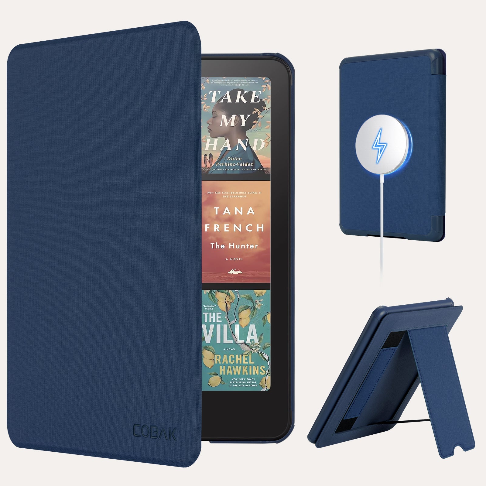 Kindle Paper White 6th-Stand Voltage Case#Color_Dark Blue
