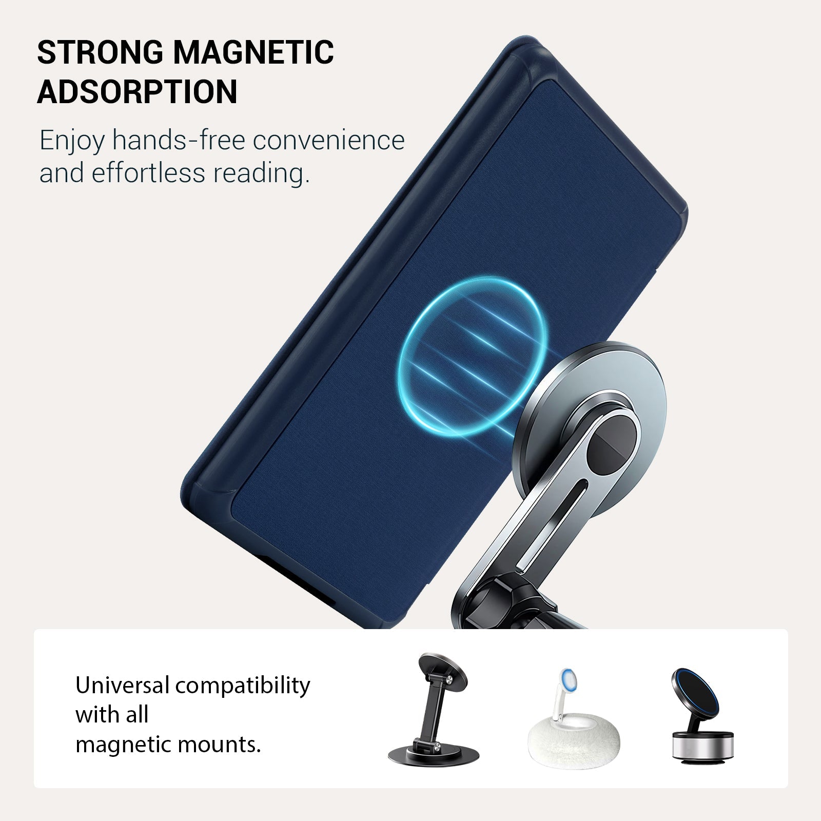 Kindle Paper White 6th-Stand Voltage Case#Color_Dark Blue