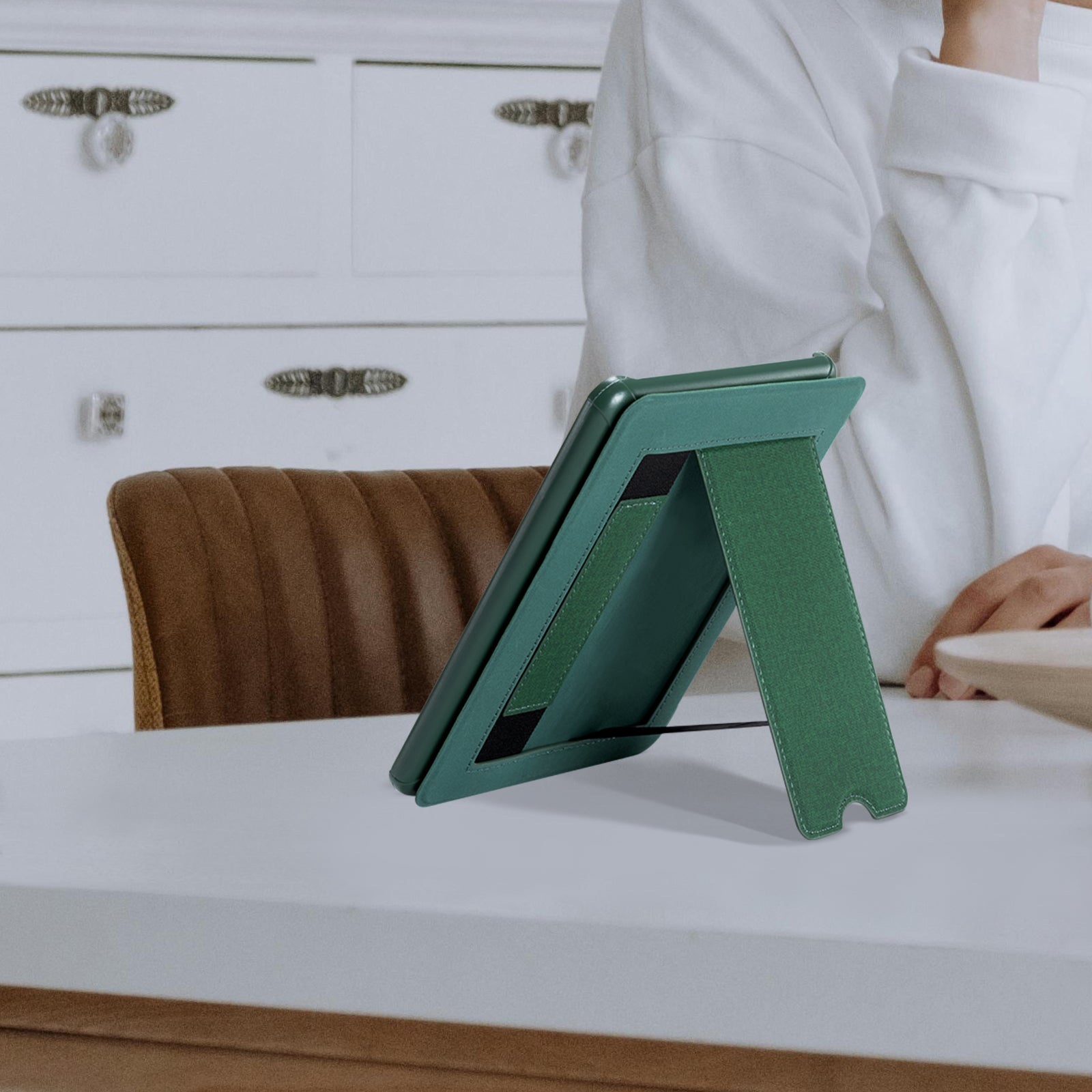 Kindle Paper White 6th-Stand Voltage Case#Color_Emerald Green