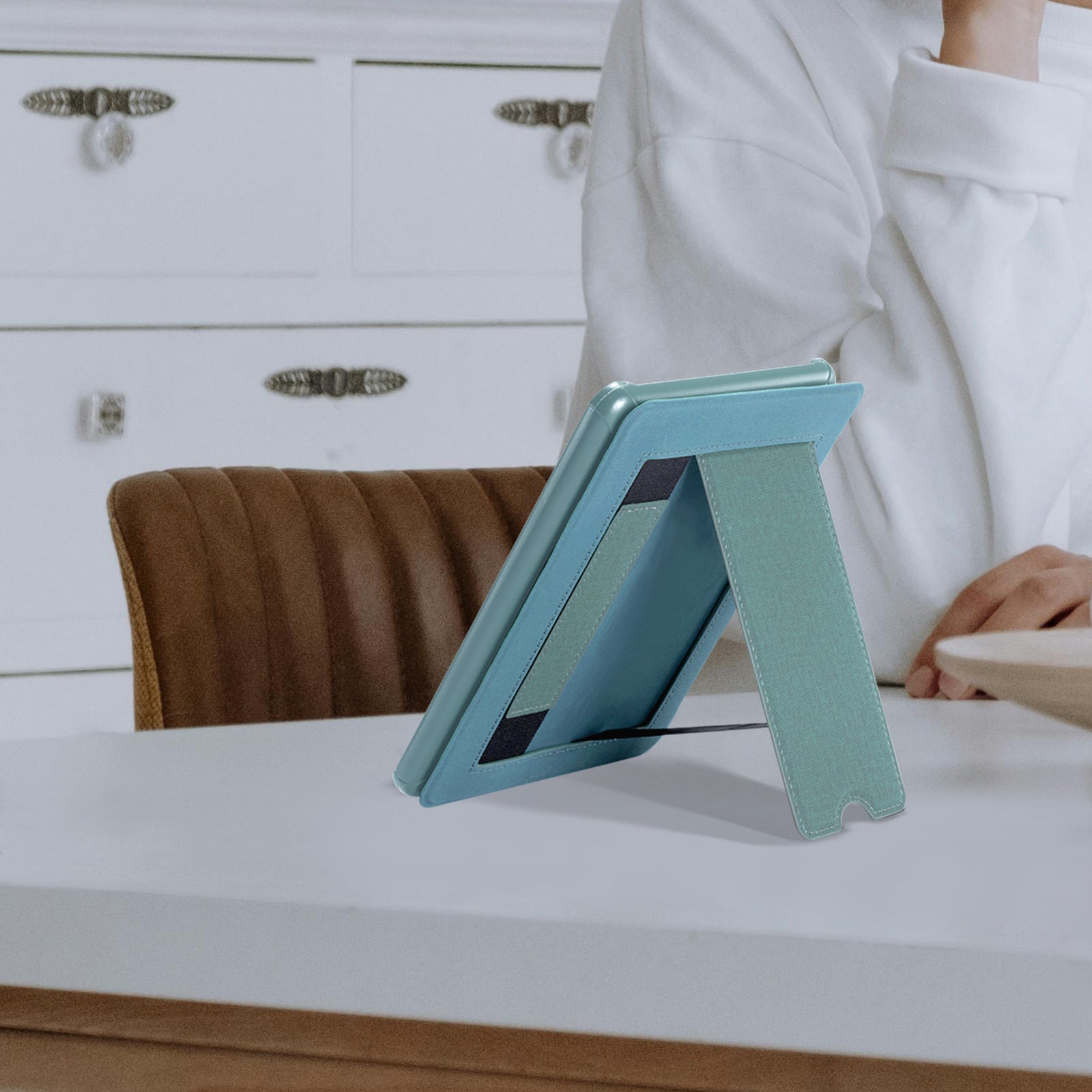 Kindle Paper White 6th-Stand Voltage Case#Color_Misty Blue