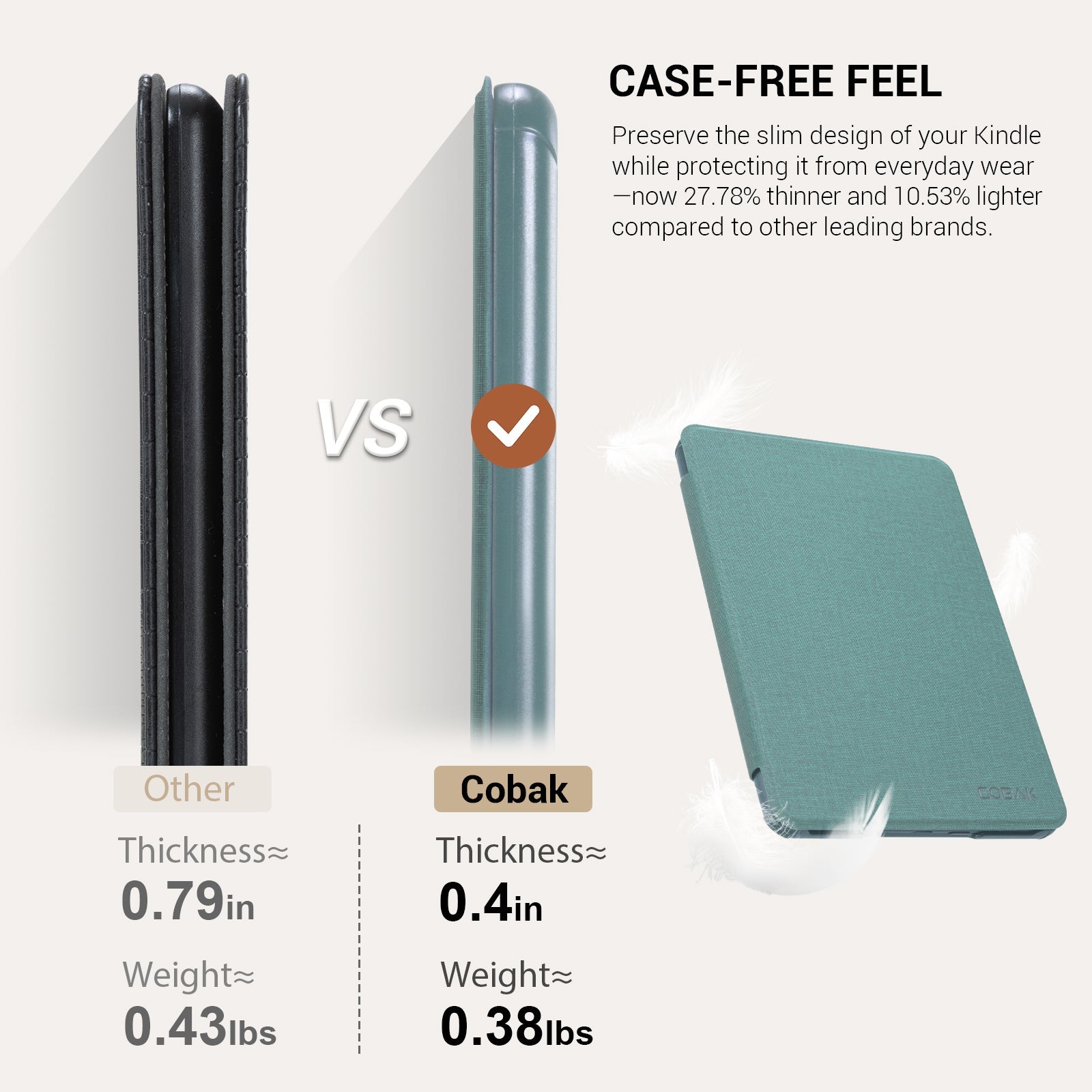 Kindle Paper White 6th-Stand Voltage Case#Color_Misty Blue