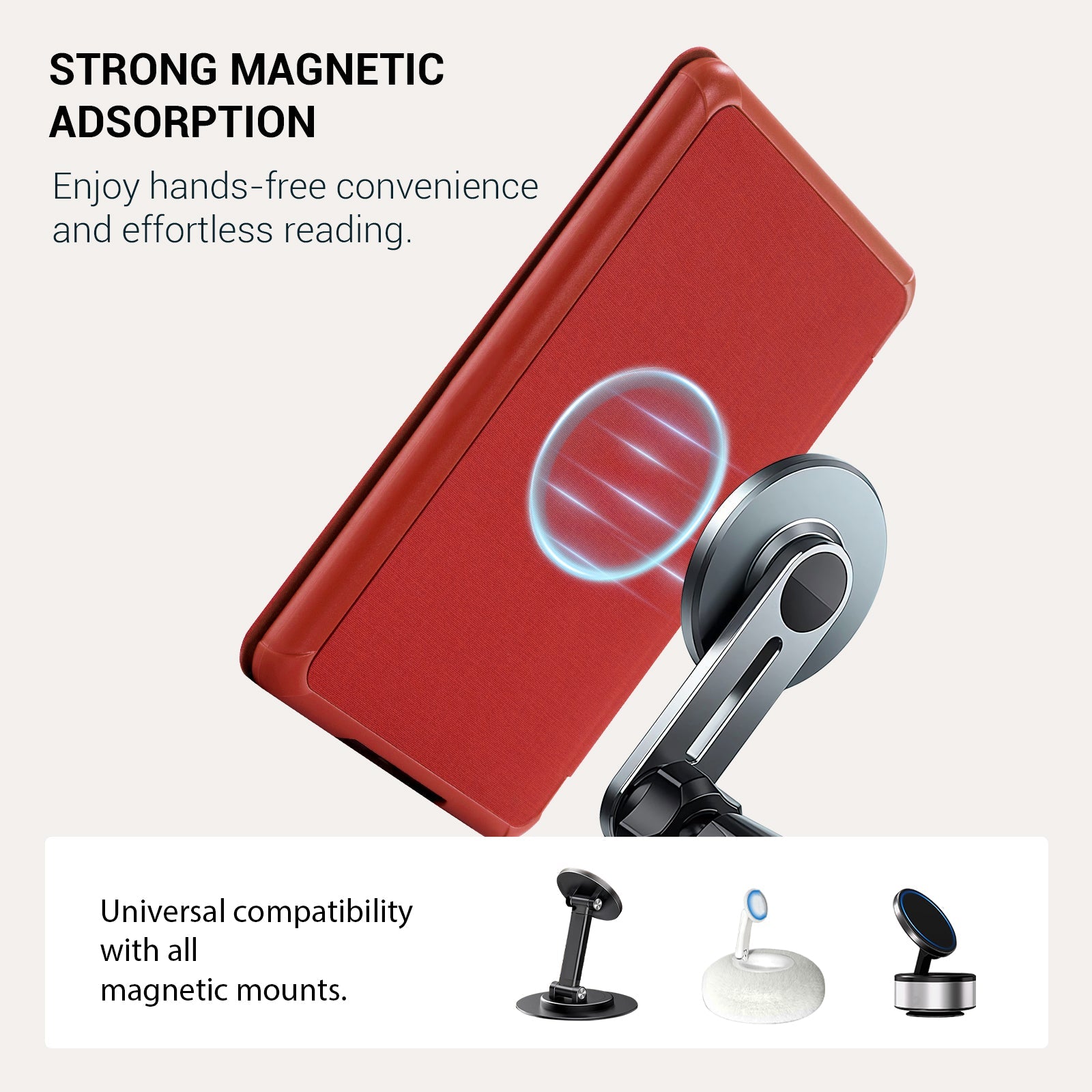 Kindle Paper White 6th-Stand Voltage Case#Color_Red