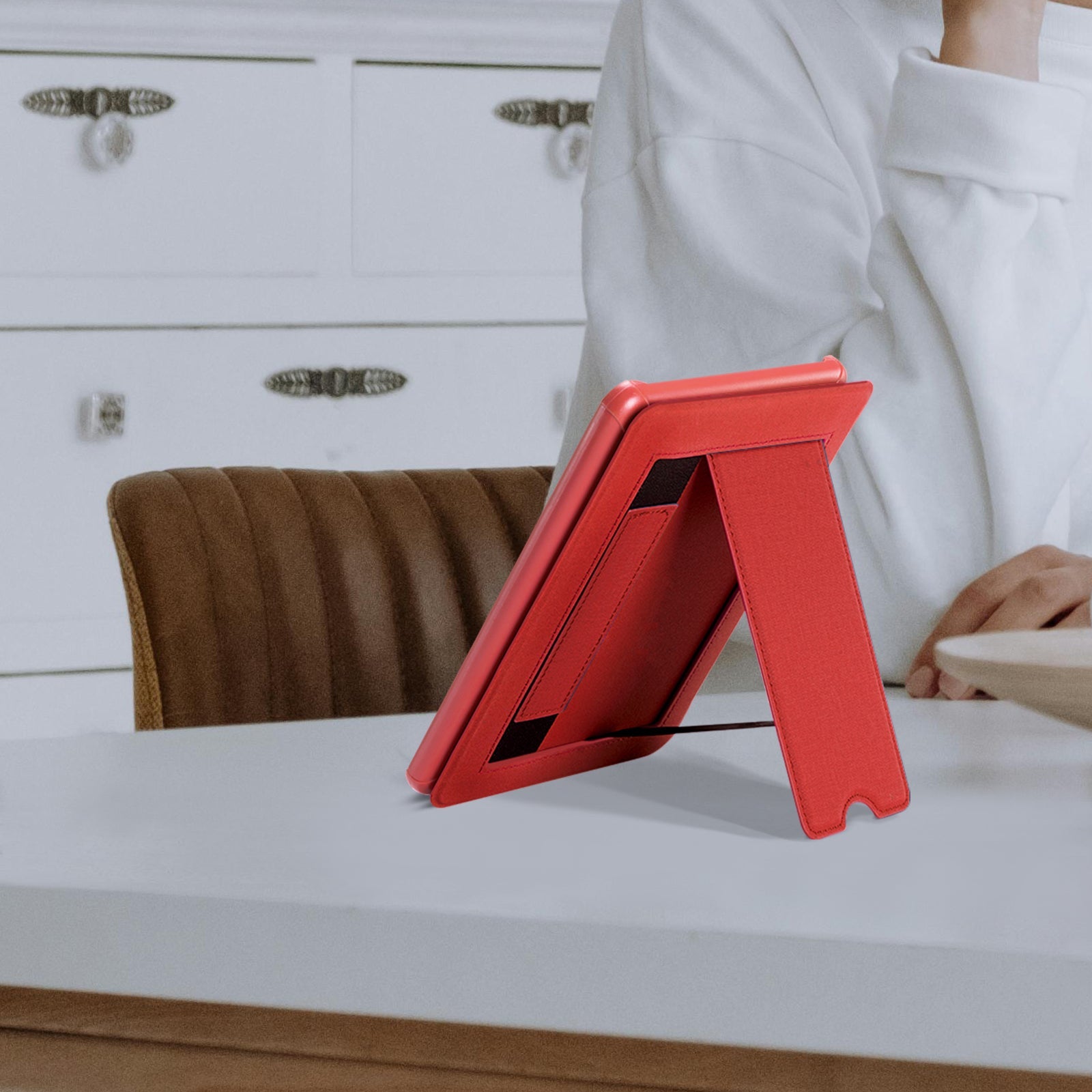 Kindle Paper White 6th-Stand Voltage Case#Color_Red