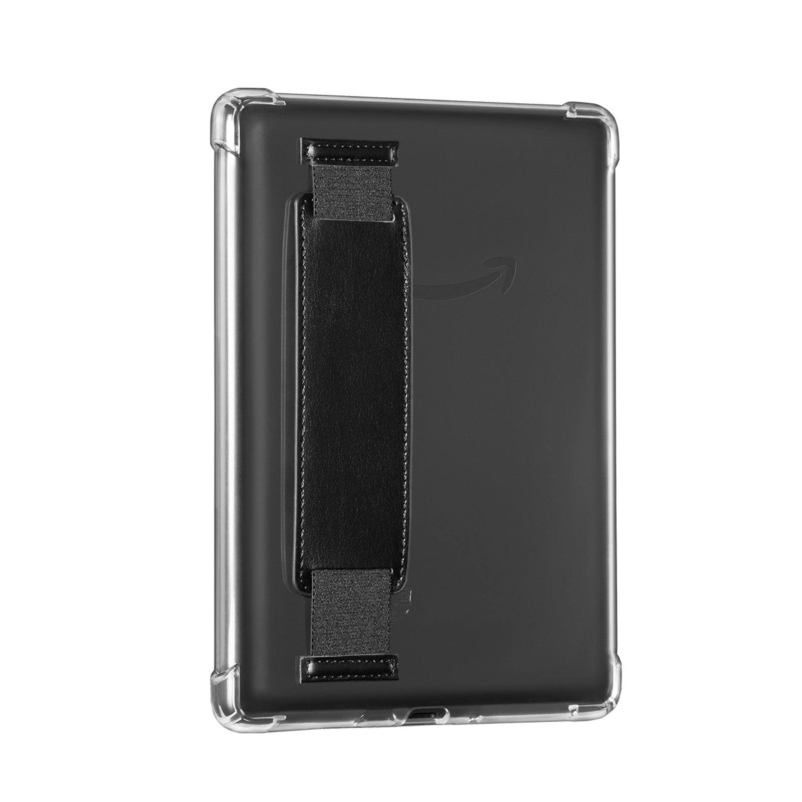 Kindle Paperwhite 12th Gen (2024 7 inch) Clear with Hand Strap Case#Color_Butterfly Flower