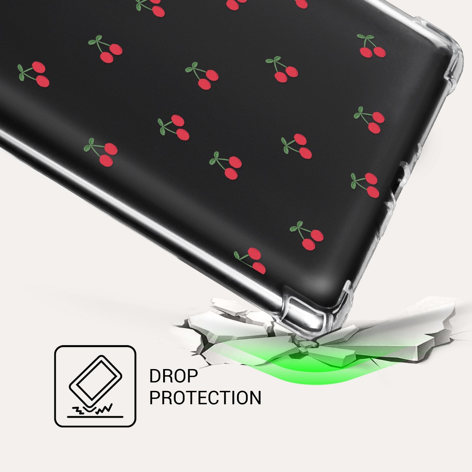 Kindle Paperwhite 12th Gen (2024 7 inch) clear-prints Case#Color_Cherry